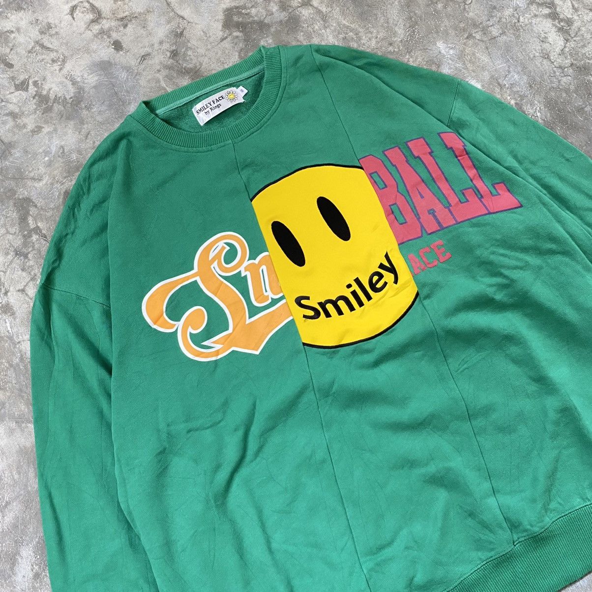 Needles Smile Face Needles Kapital Style Patchwork Crewneck Size US L / EU 52-54 / 3 - 2 Thumbnail