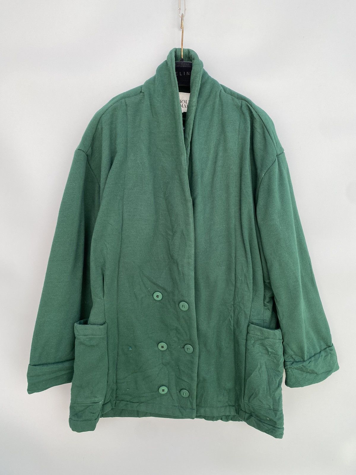 Norma Kamali Double Breasted Coat Size L / US 10 / IT 46 - 1 Thumbnail