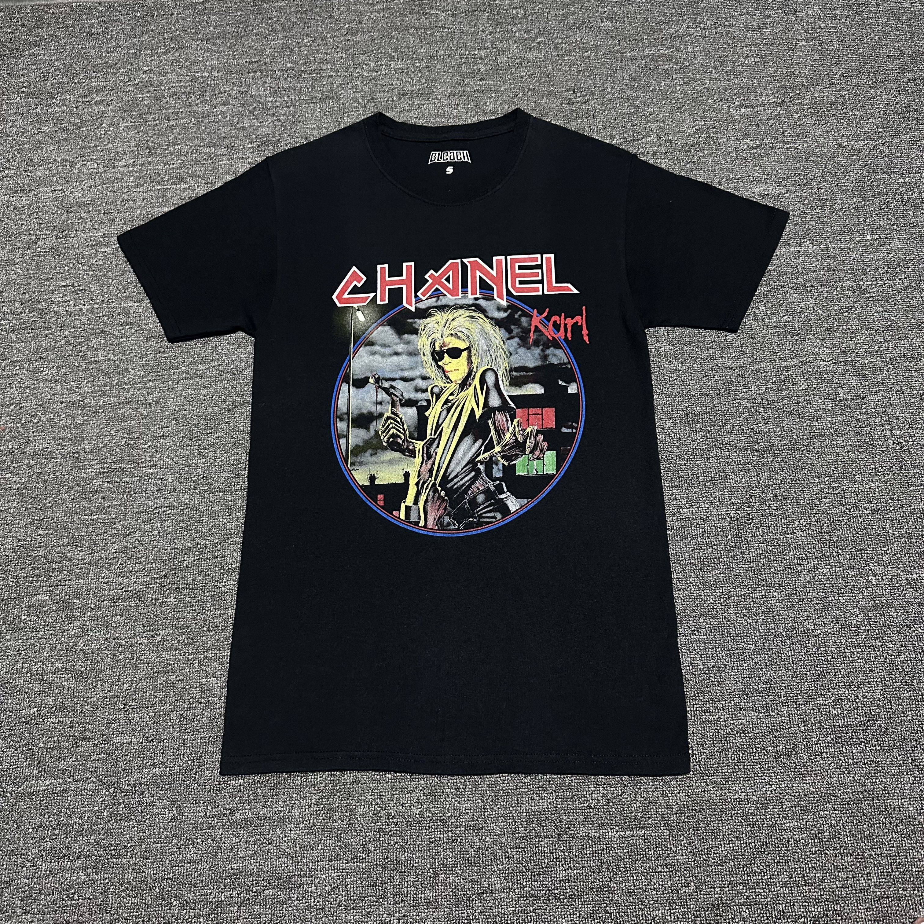 Bleach × Bleach Goods × Designer Chanel Iron Maiden Karl Legerfeld Tee Size US S / EU 44-46 / 1 - 1 Thumbnail