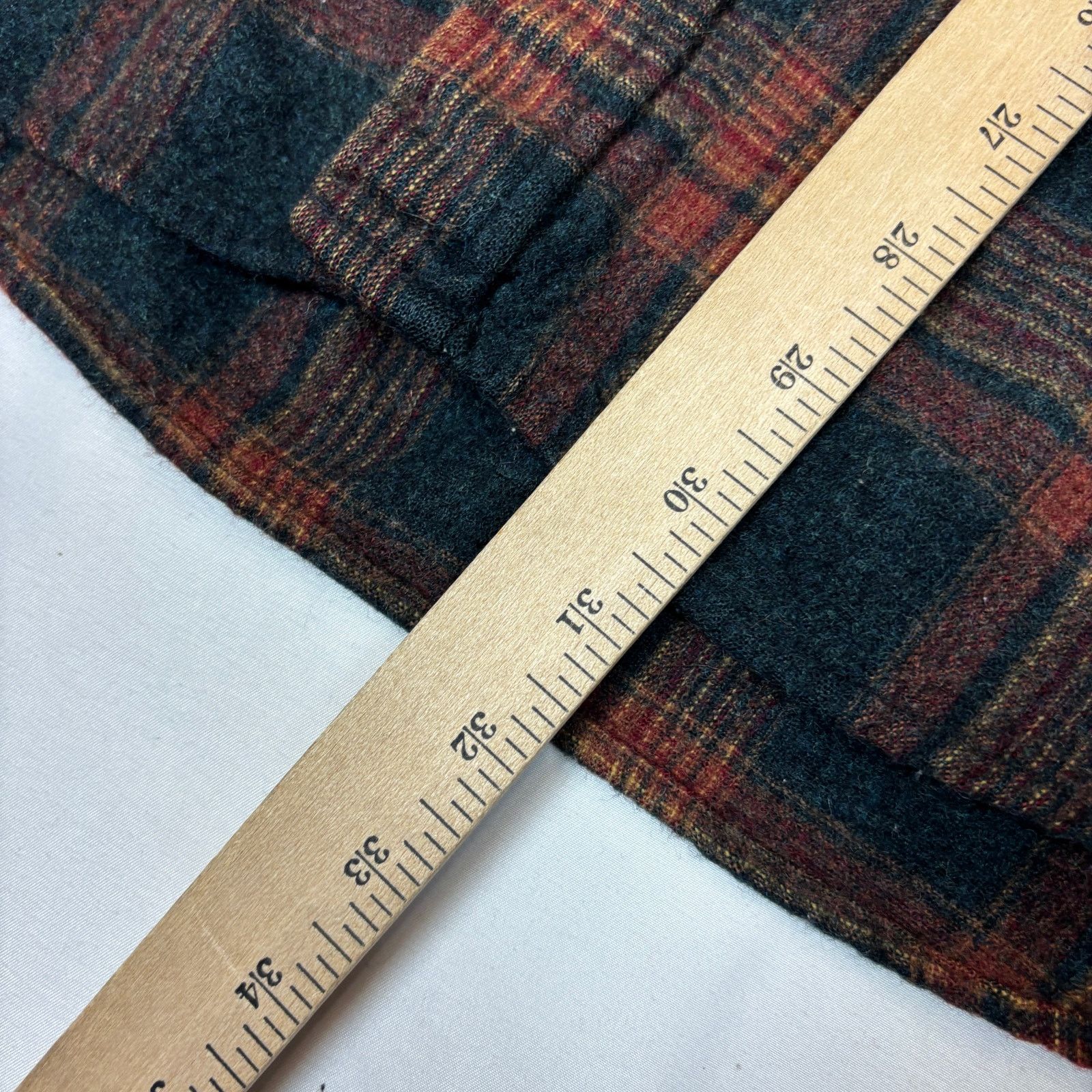 Pendleton Pendleton Wool Check Flannel Men's Large Long Plaid Washable Size US L / EU 52-54 / 3 - 6 Thumbnail