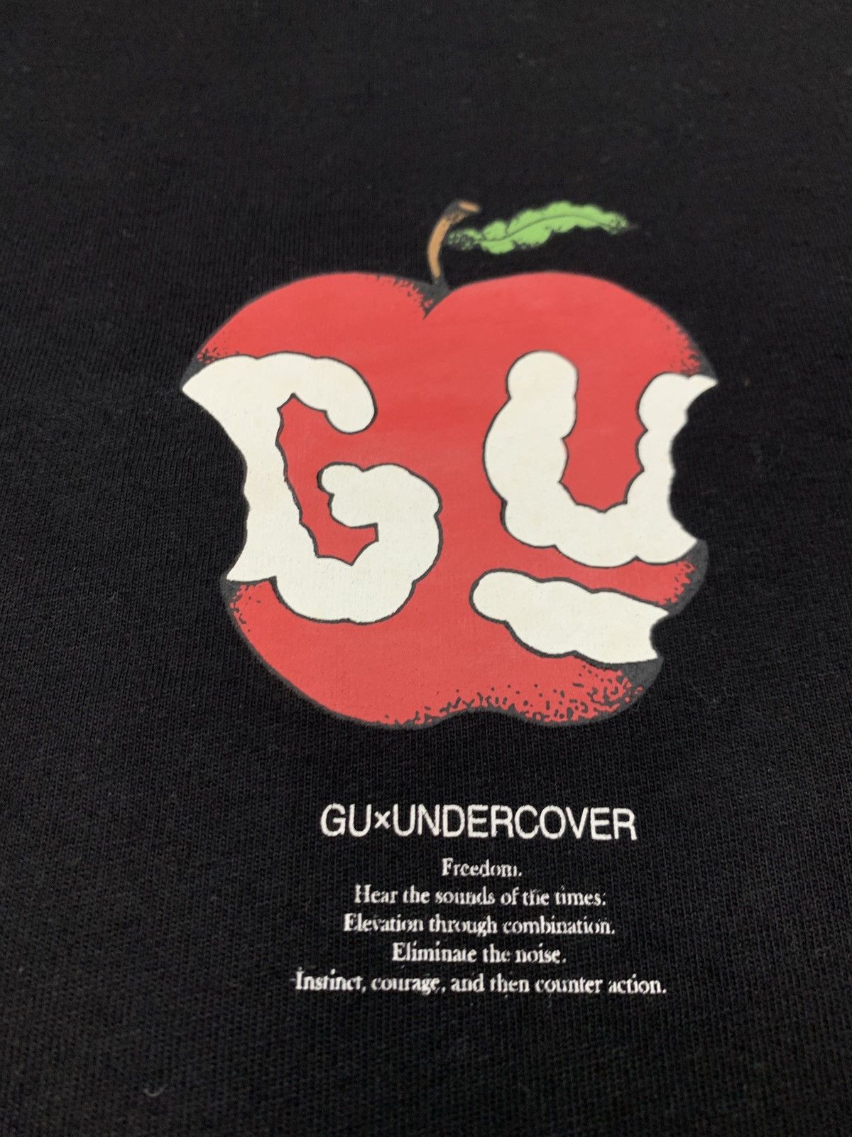 GU × Undercover Gu x undercover freedom apple Logo Size US XL / EU 56 / 4 - 6 Thumbnail