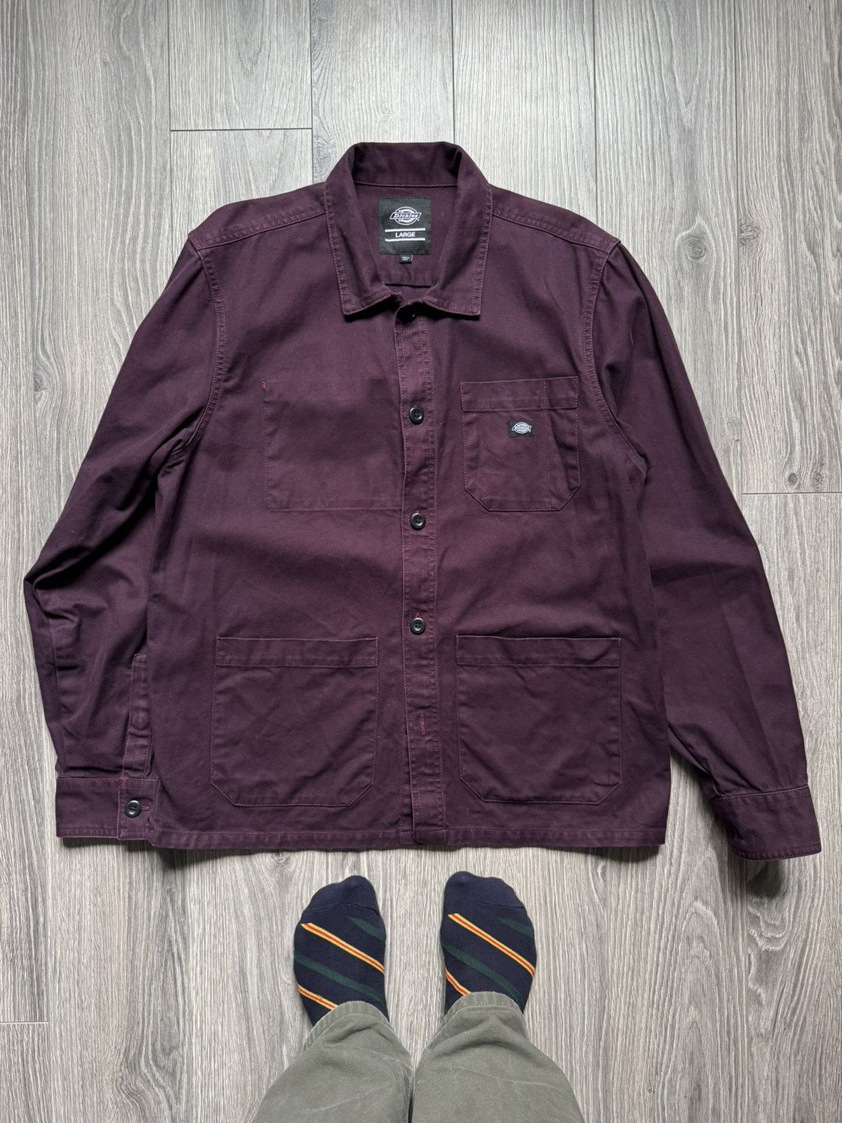 Dickies Dickies Stonewashed Duck Canvas Lined Chore Coat L Size US L / EU 52-54 / 3 - 3 Thumbnail