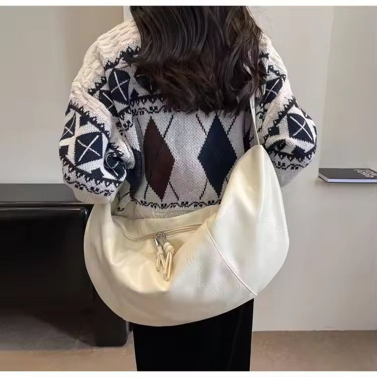 Japanese Brand Causal Large Capacity PU Soft Leather Bag Size ONE SIZE - 3 Thumbnail