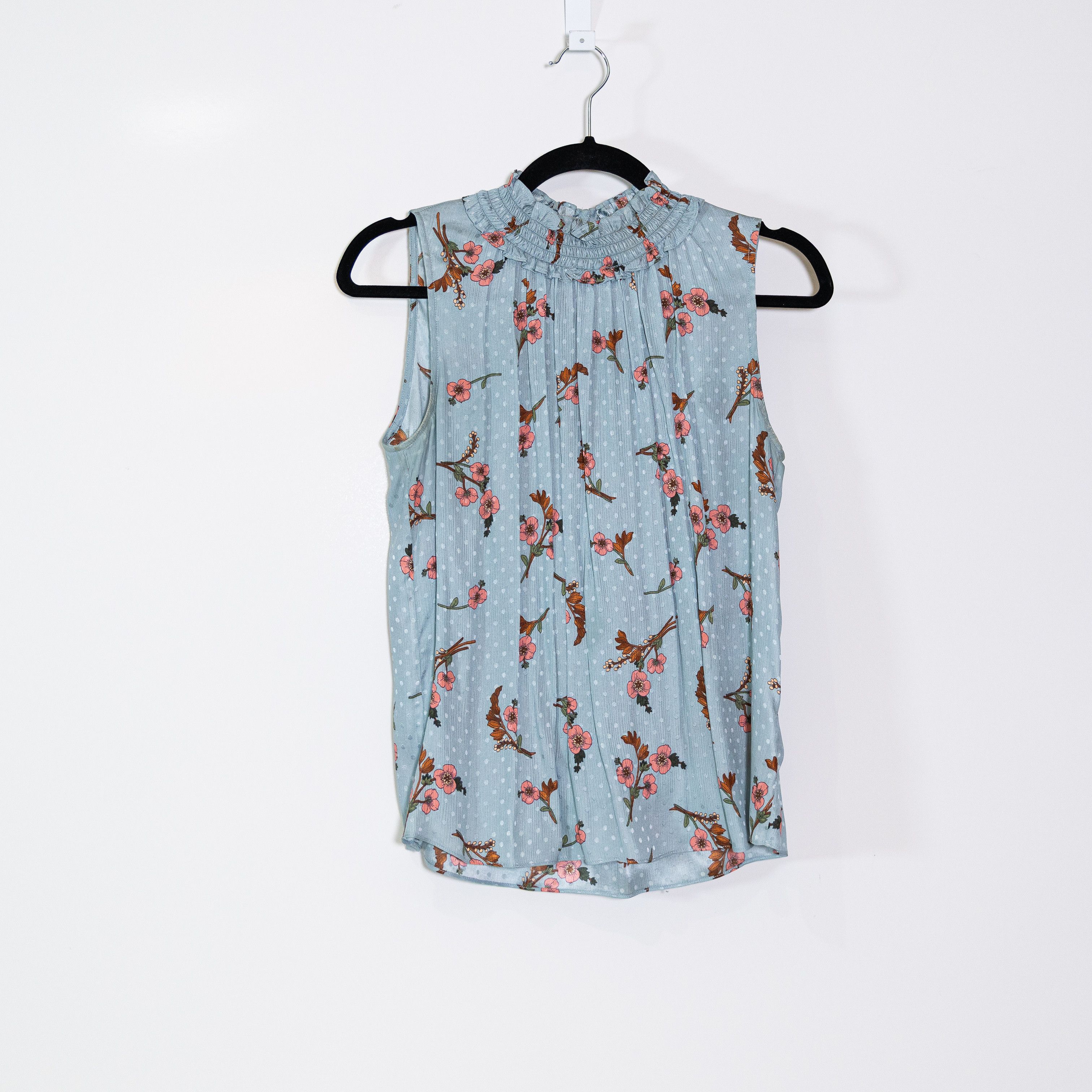 Rebecca Taylor Rebecca Taylor Silk Chiffon Smocked Neck Size XS / US 0-2 / IT 36-38 - 1 Thumbnail