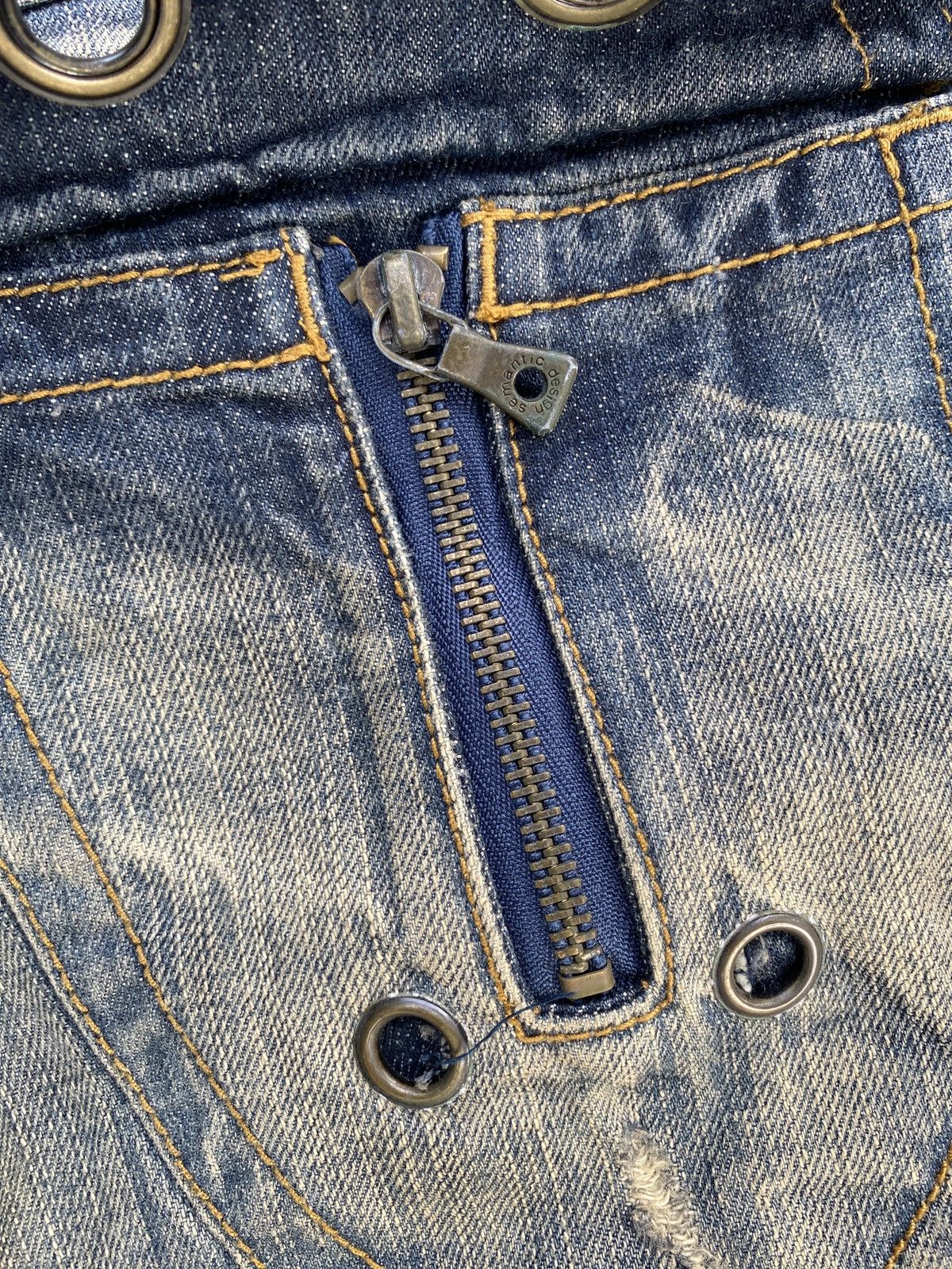Japanese Brand Japanese Brand Semantics Design Flare Distressed Denim Size US 32 / EU 48 - 13 Thumbnail