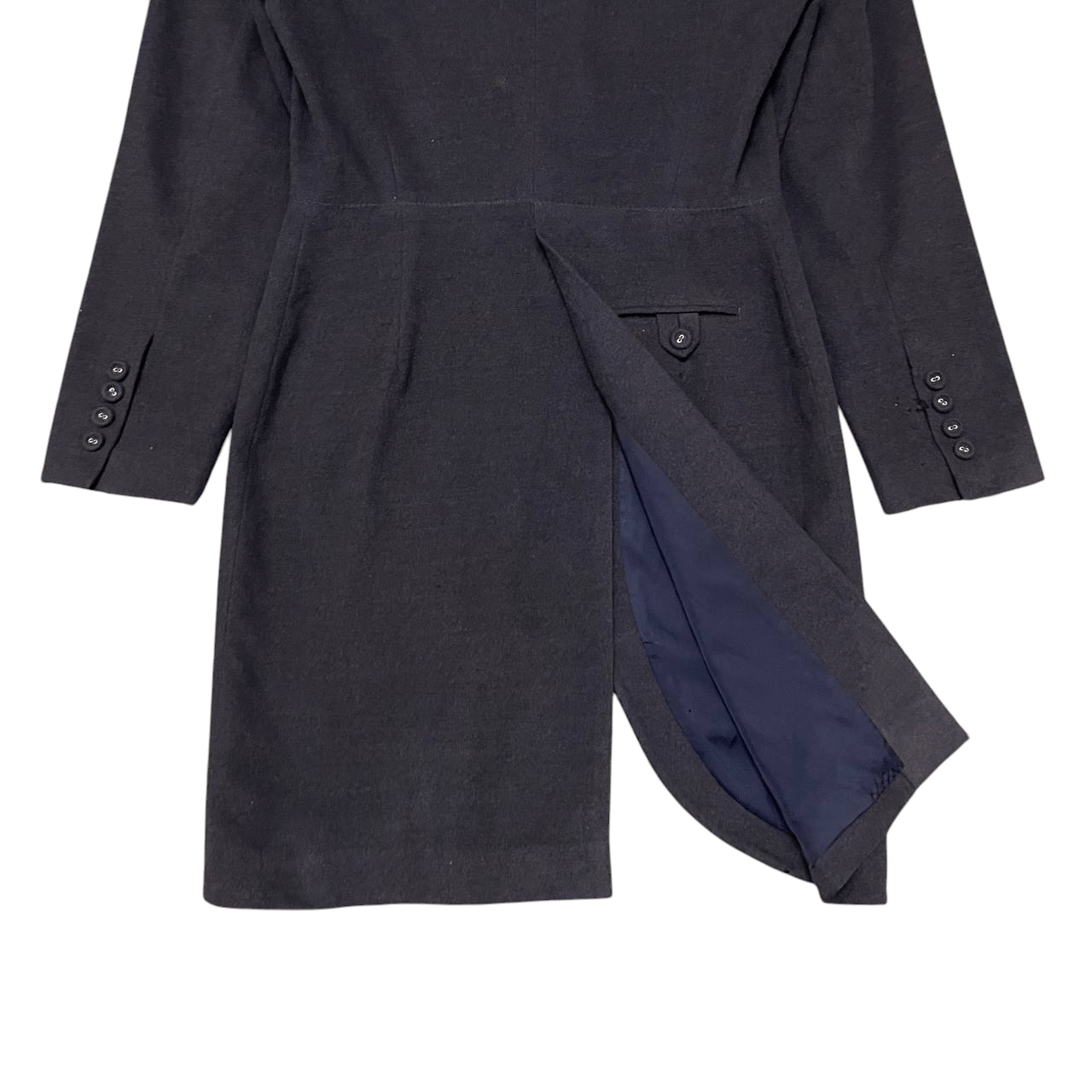 Jean Paul Gaultier JPG Jean Paul Gaultuer Femme Wool Long Coat Size S / US 4 / IT 40 - 13 Thumbnail