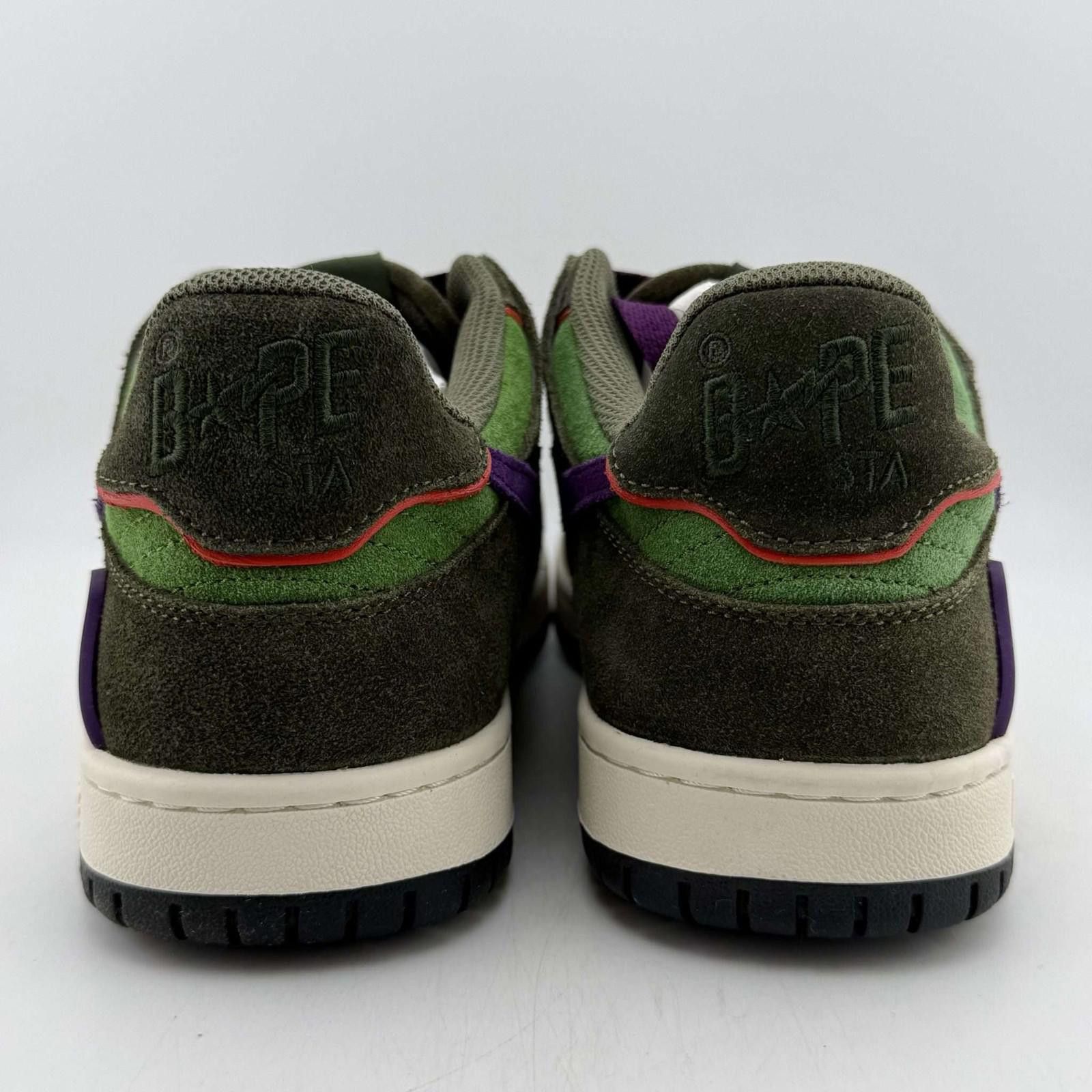 Other A Bathing Ape SK8 Sta Dark Purple Green OG Box D5688 Size US 7 / EU 40 - 5 Thumbnail