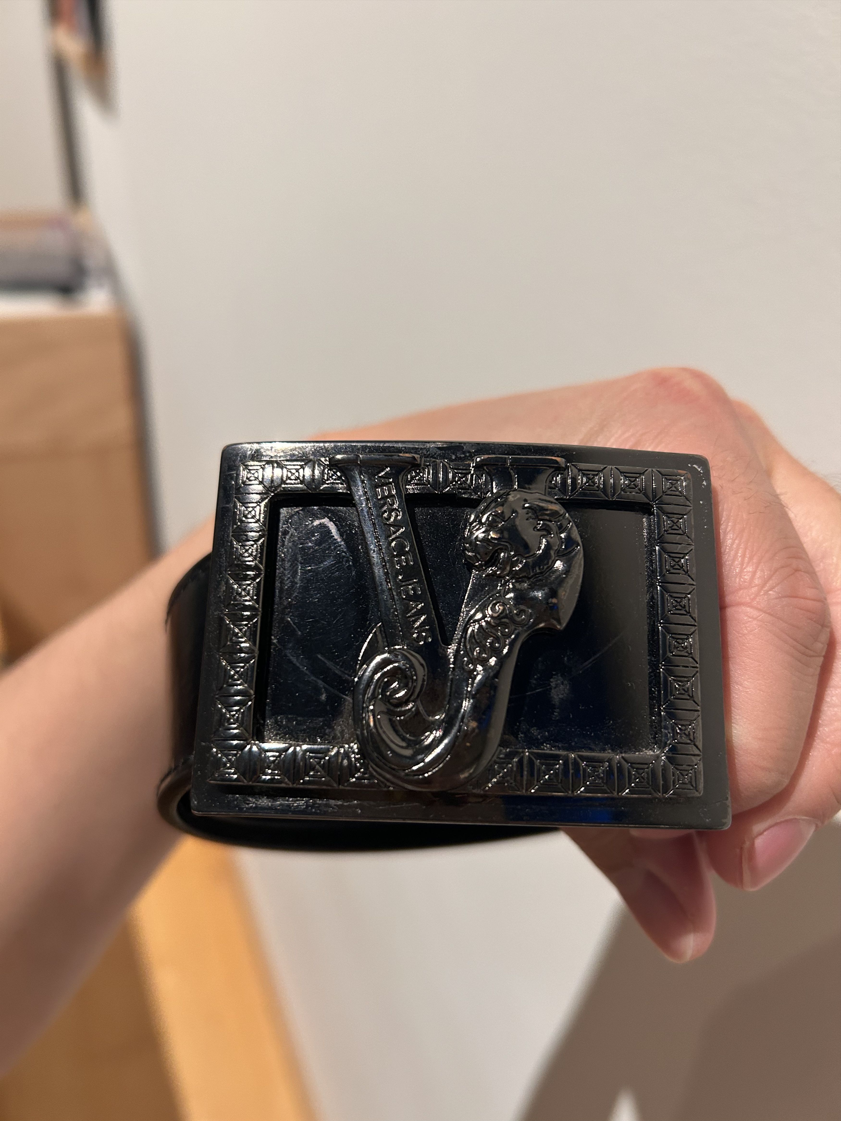 Versace Jeans Couture Versace Jeans Couture Belt Size 34 - 1 Thumbnail