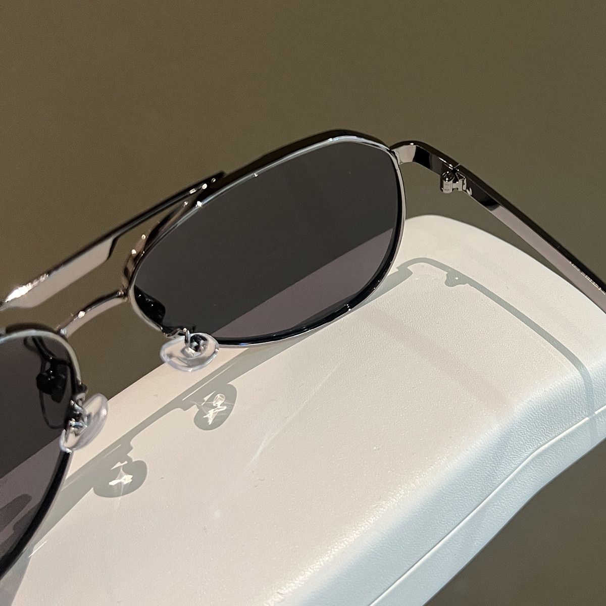 VIBE Hip-hop Street ins style custom avant-garde sunglasses Size ONE SIZE - 5 Thumbnail