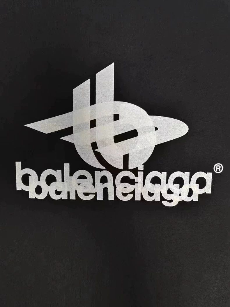 Balenciaga Balenciaga Phantom Overlap 3 B logo do old short sleeve T- Size US S / EU 44-46 / 1 - 4 Thumbnail
