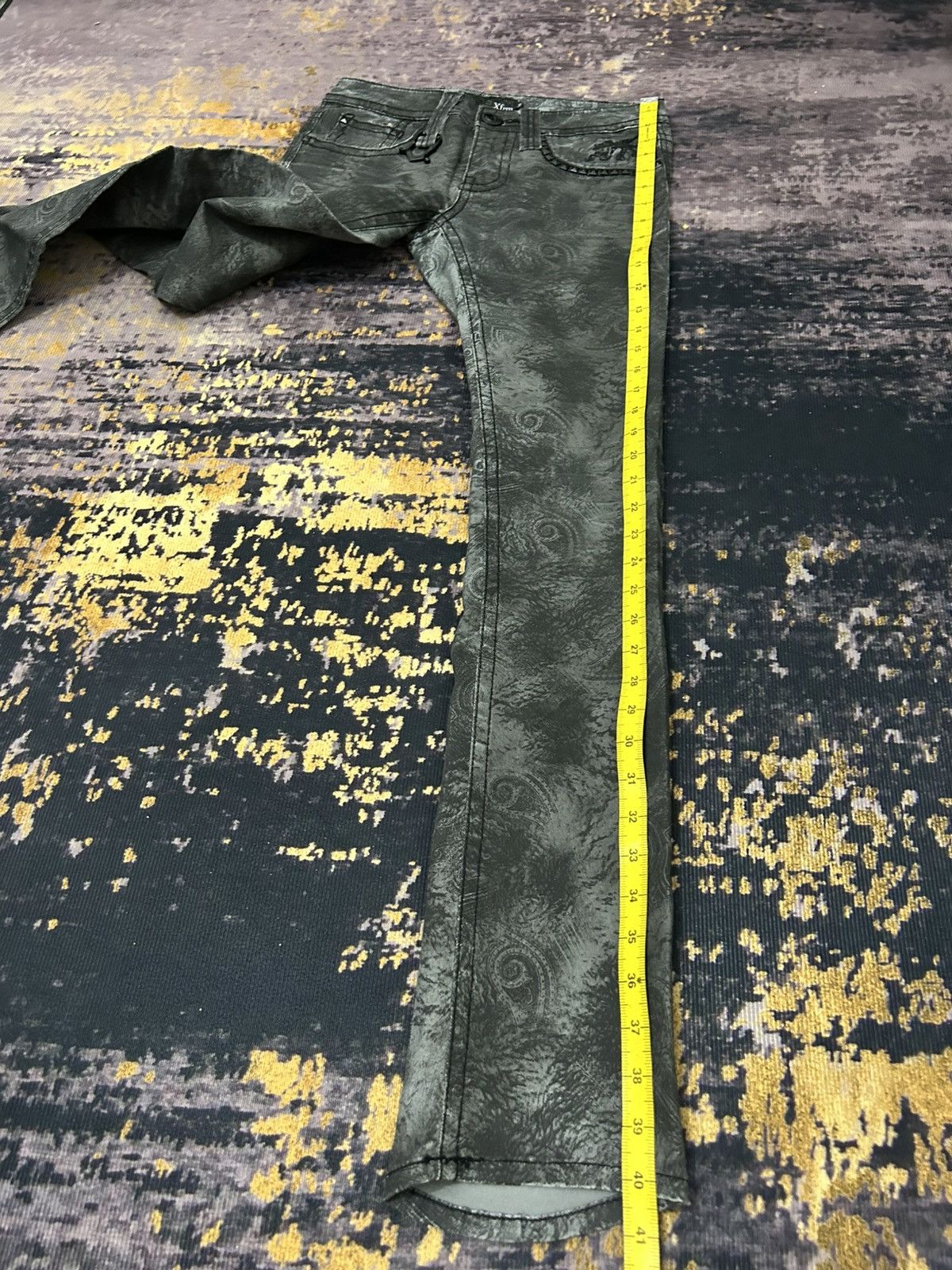 Beauty Beast Xfrm Paisley Studded Pants Size US 28 / EU 44 - 25 Thumbnail