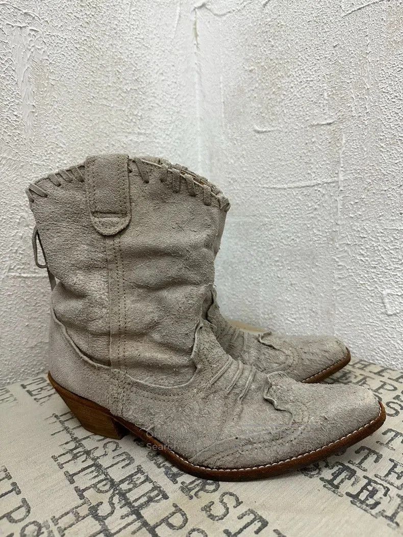 Junya Watanabe Junya Watanabe Western Pointed Boots - dmc. Size US 7.5 / EU 40-41 - 1 Thumbnail