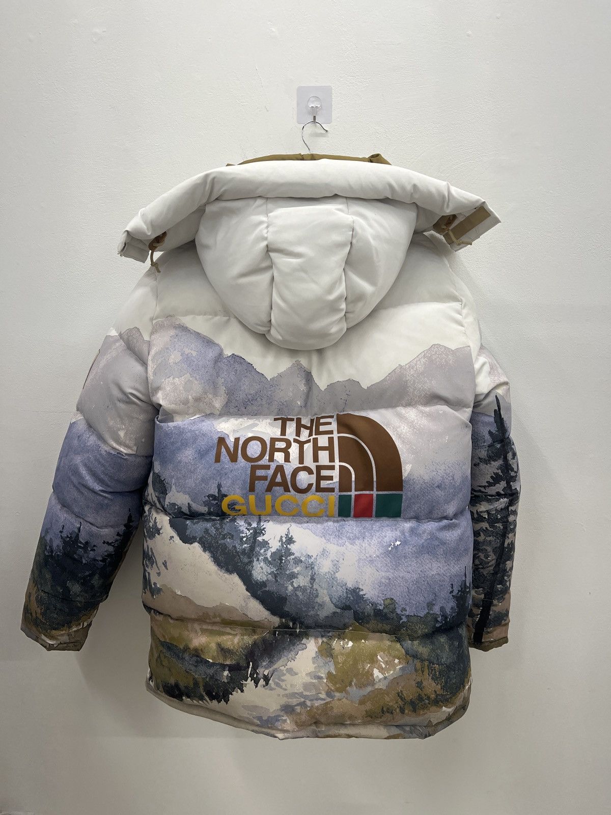Gucci × The North Face GUCCI THE NORTH FACE Print Down Quilt Puffer Parka Jacket Size US L / EU 52-54 / 3 - 4 Thumbnail
