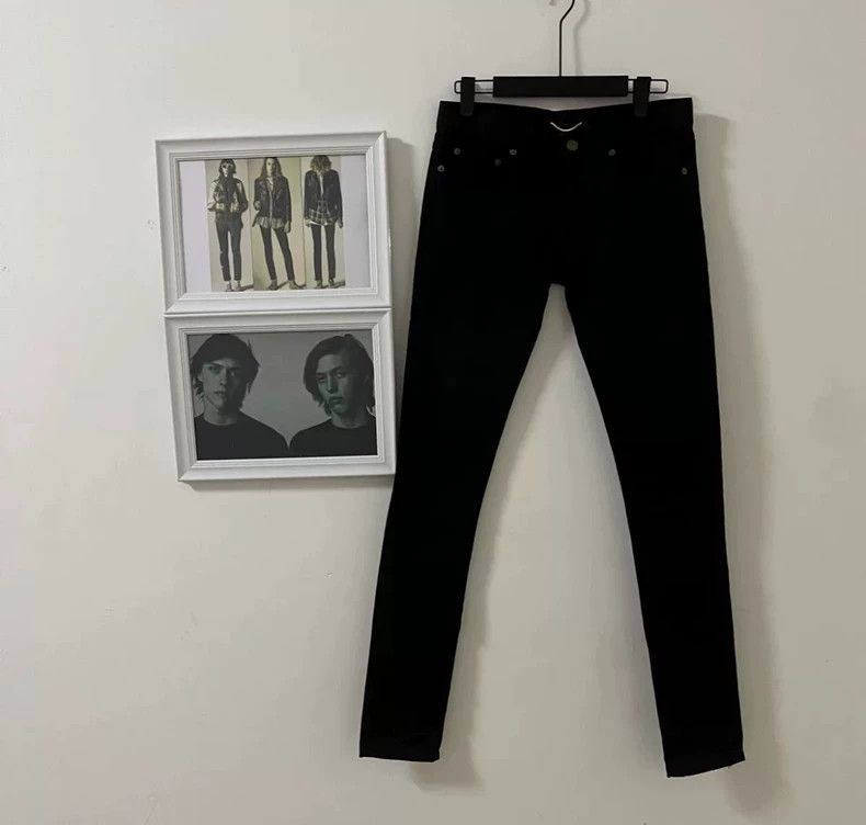 Saint Laurent Paris saint Laurent parisD05 Basic Black Jeans 2503-Nextarrow Size US 26 / EU 42 - 1 Thumbnail
