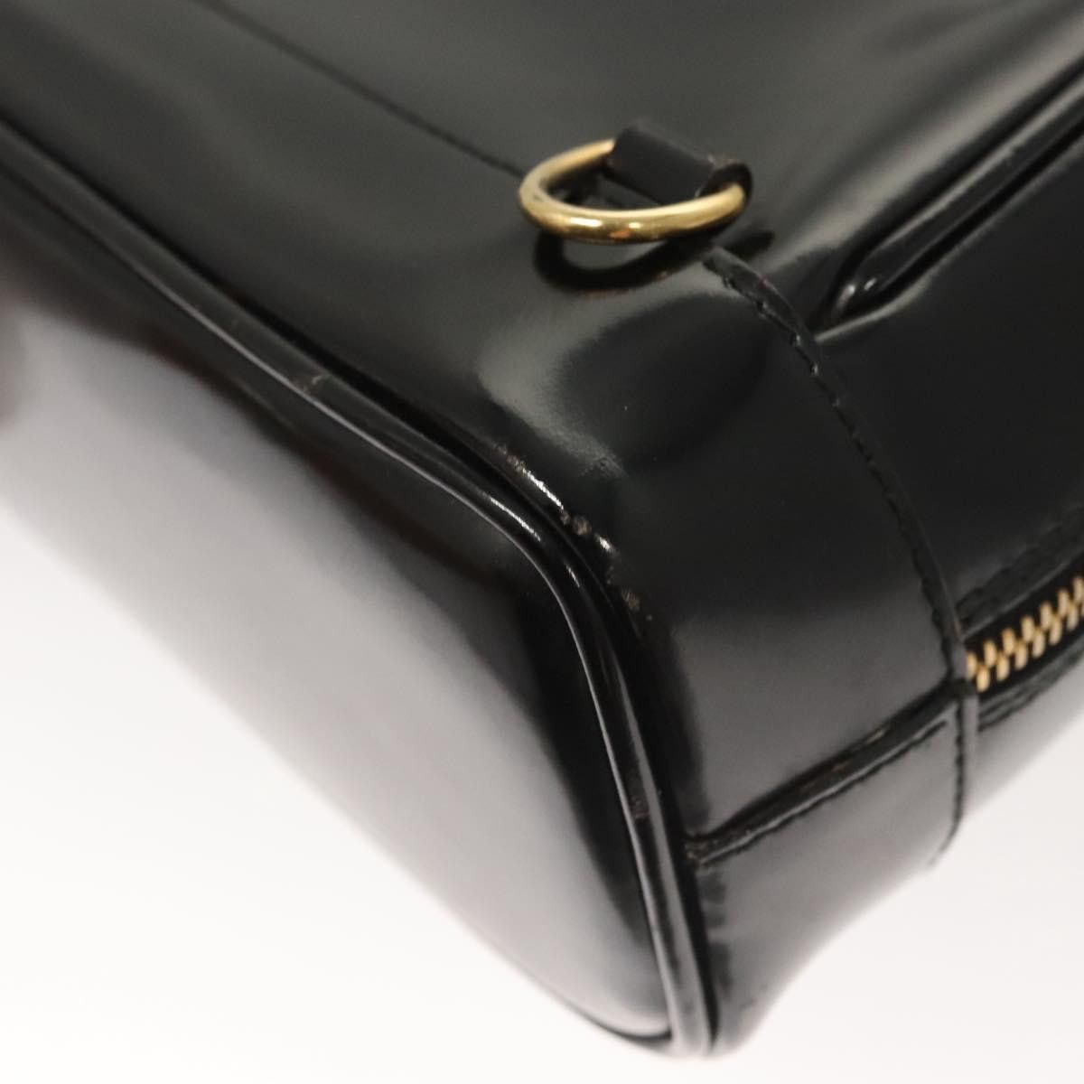 Gucci GUCCI Bamboo Shoulder Bag Enamel Black Gold 007 2113 007 Size ONE SIZE - 13 Thumbnail