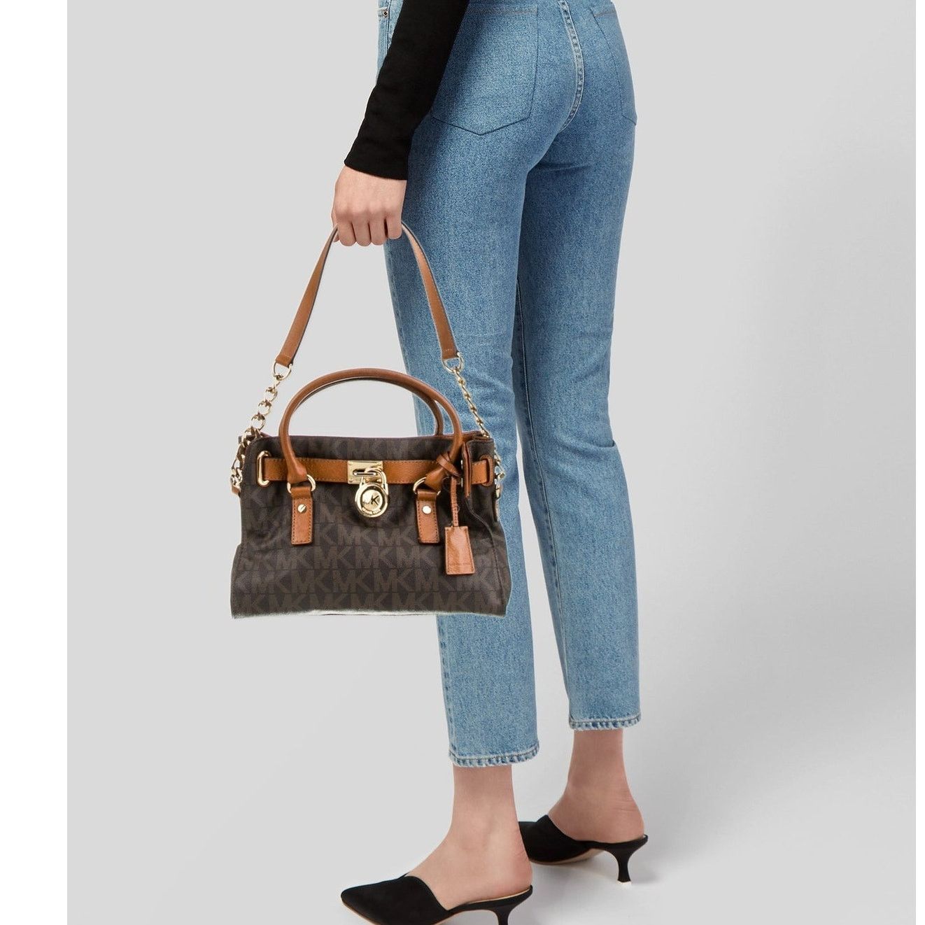 Michael Kors MICHAEL Michael Kors East West Hamilton Satchel Tote Bag Size ONE SIZE - 13 Thumbnail