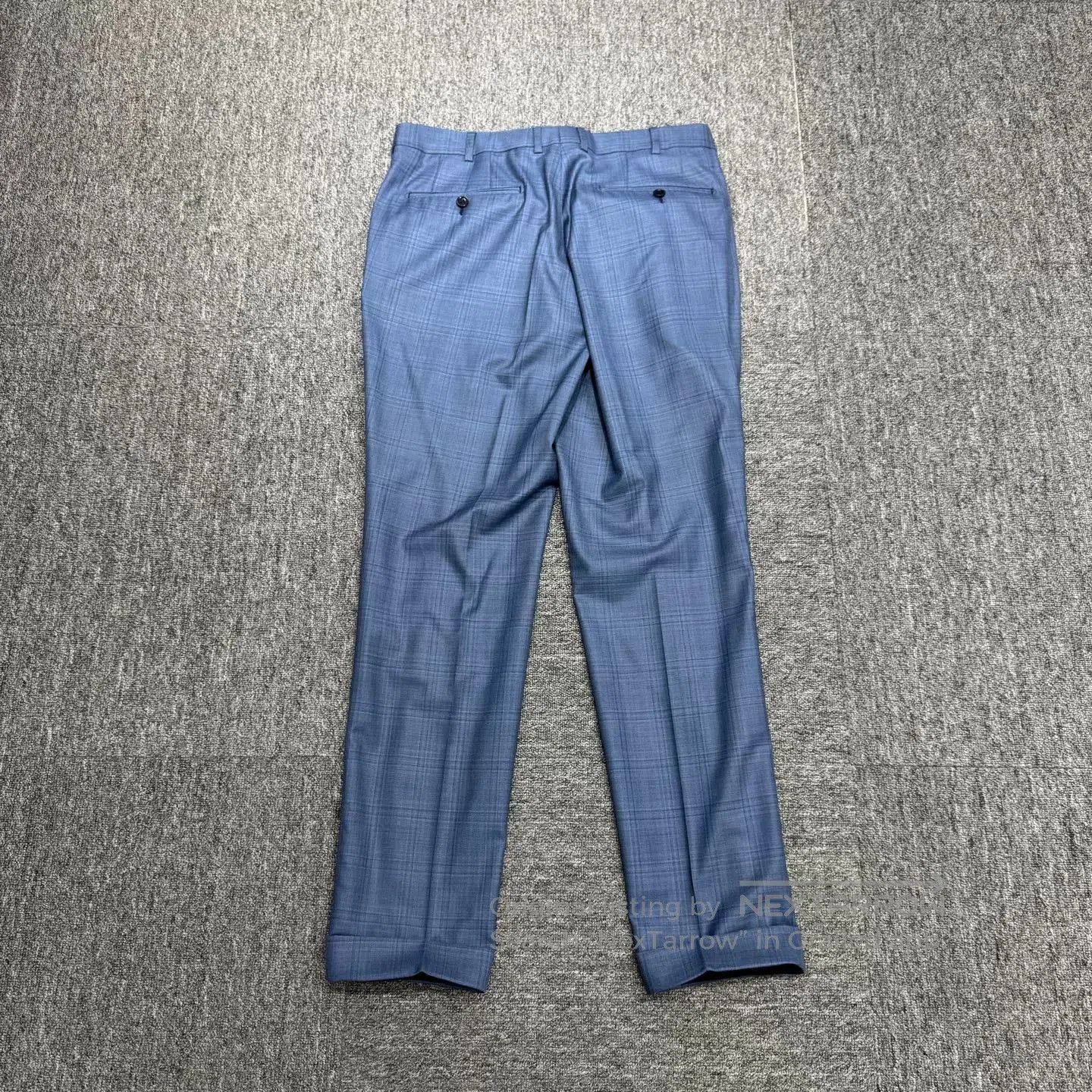 Ermenegildo Zegna Ermenegildo Zegna Check Wool Casual Trousers. Size US 32 / EU 48 - 6 Thumbnail