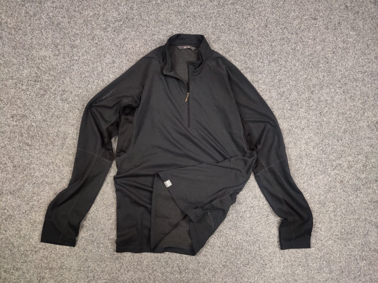 Salomon Vintage 00's Salomon smart skin Light Long Sleeve 1/3 Zip Size US M / EU 48-50 / 2 - 9 Thumbnail