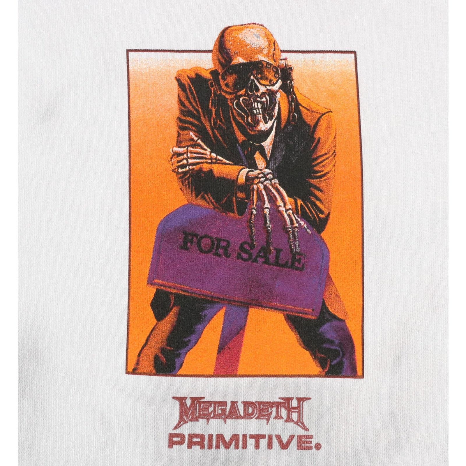 Primitive Primitive Skate Apparel X Megadeth Peace Sells Washed Hoodie Size US S / EU 44-46 / 1 - 4 Thumbnail