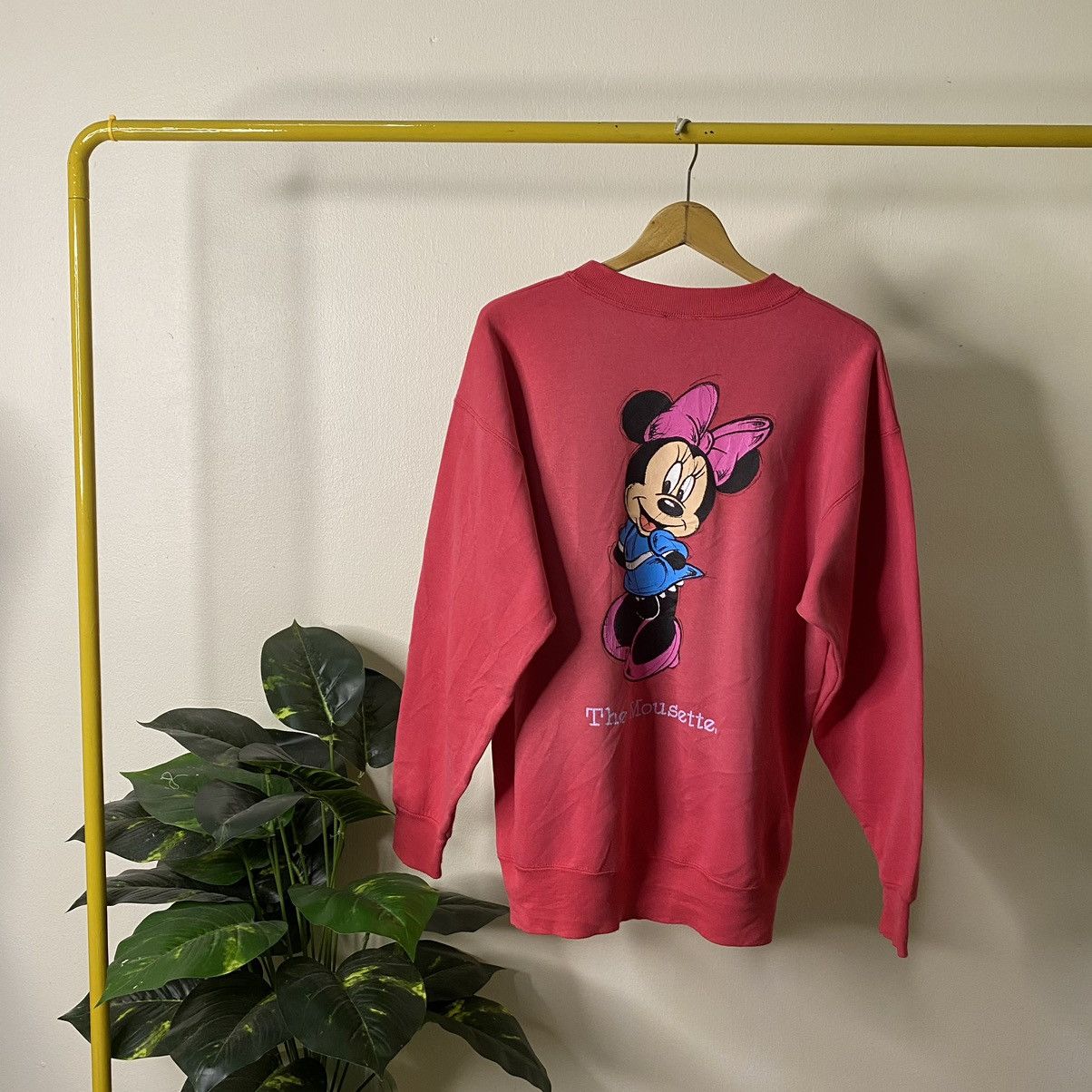 Disney × Mickey Mouse × Vintage Vintage 1990s Disney Minnie Mouse The Mousette Sweatshirt Size US M / EU 48-50 / 2 - 1 Thumbnail