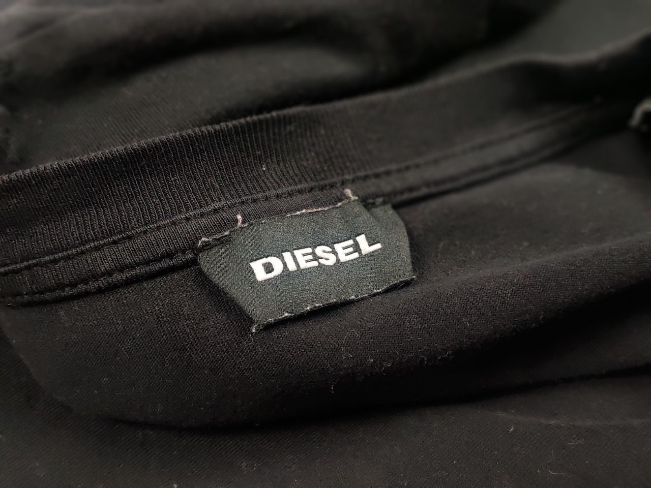 Diesel Vintage Diesel y2k style Big Logo Black Light Long sleeve Size US M / EU 48-50 / 2 - 12 Thumbnail