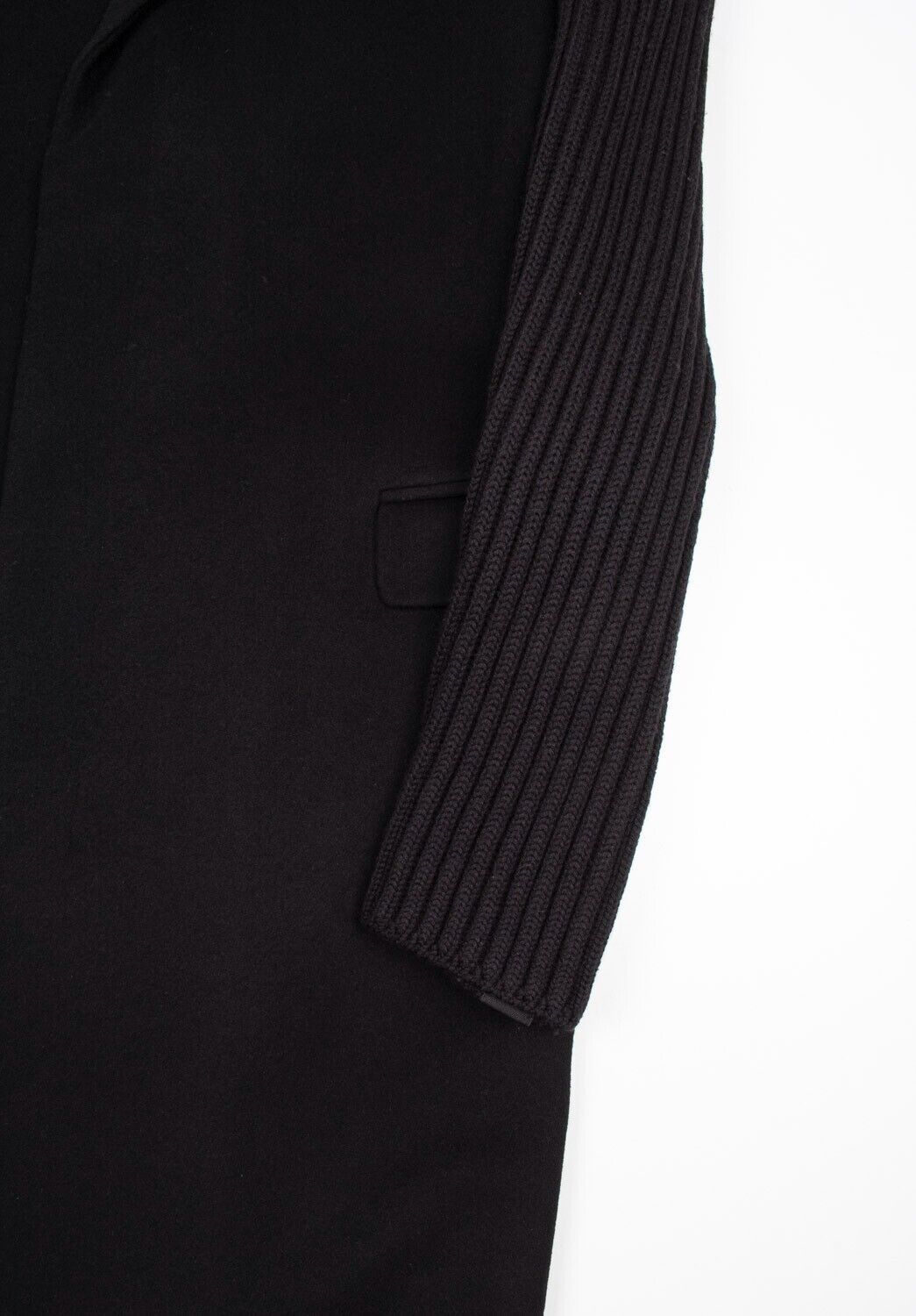 Helmut Lang Helmut Lang Cashmere coat bondage knit sleeves overcoat Size US M / EU 48-50 / 2 - 5 Thumbnail