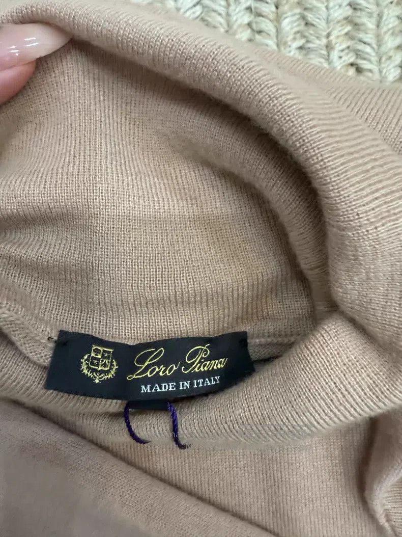 Loro Piana Loro Piana High-Neck Cashmere Sweater Size XS / US 0-2 / IT 36-38 - 3 Thumbnail