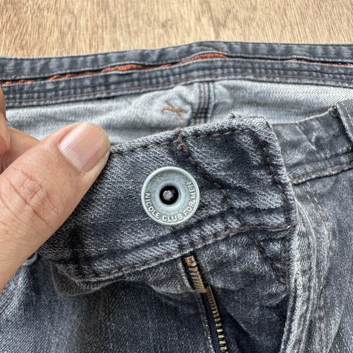 Hysteric Glamour FLARE/BOOTCUT🔥 NICOLE CLUB FOR MEN JAPAN DENIM PANTS W34L31 Size US 34 / EU 50 - 7 Thumbnail
