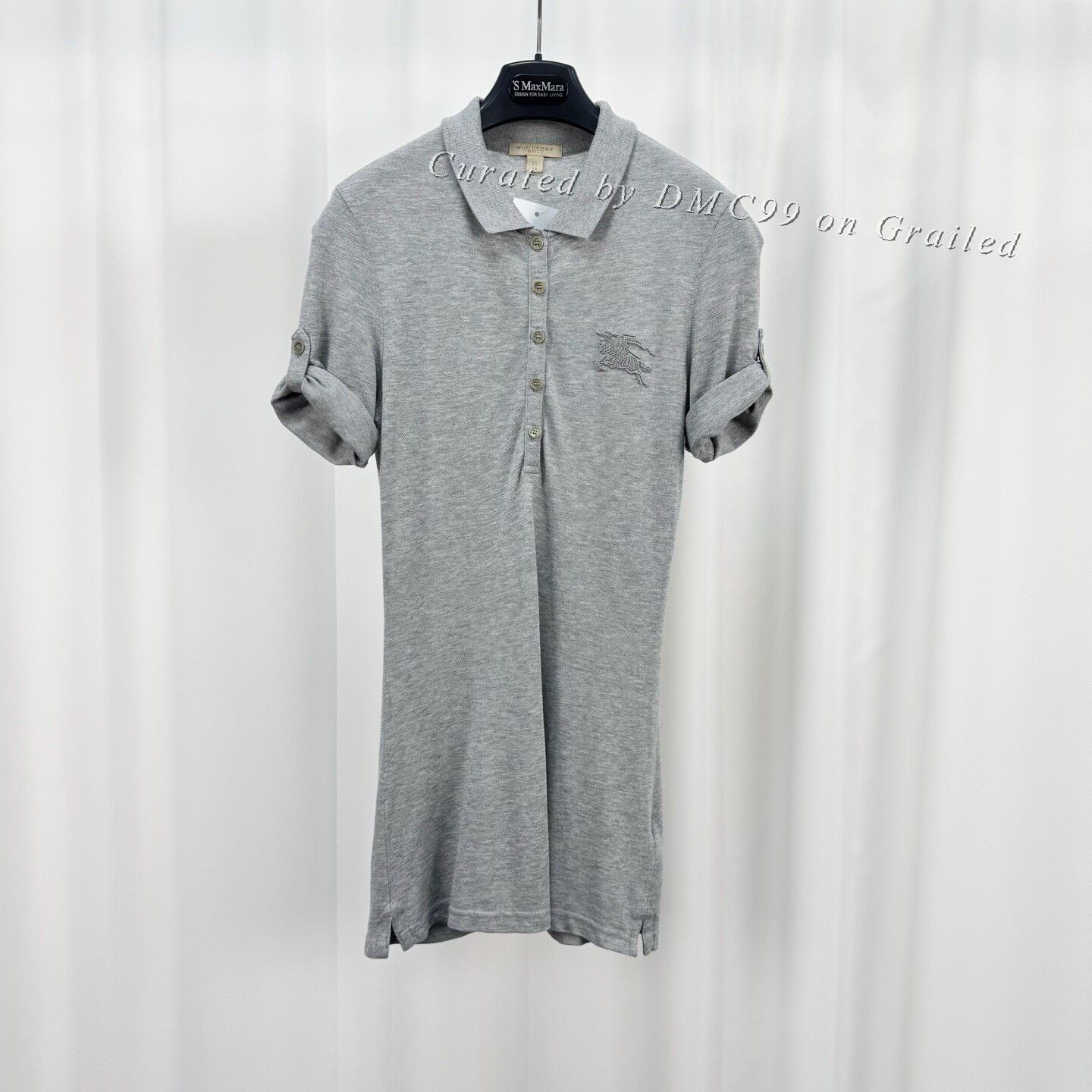 Burberry Burberry Embroidered Knight Polo Short Sleeve Size US XS / EU 42 / 0 - 1 Thumbnail
