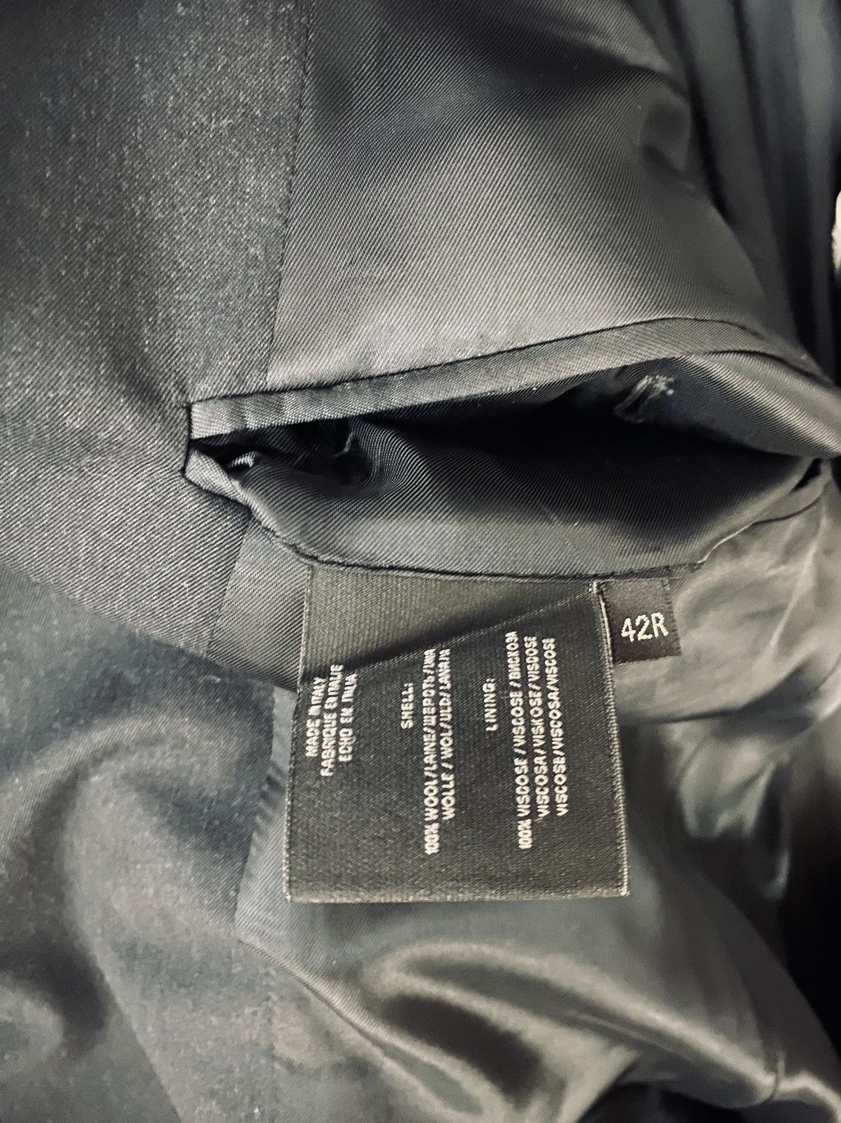 Ralph Lauren RALPH LAUREN BLACK LABEL - black 2-Btn “Anthony” Suit - 42 Size 42R - 13 Thumbnail