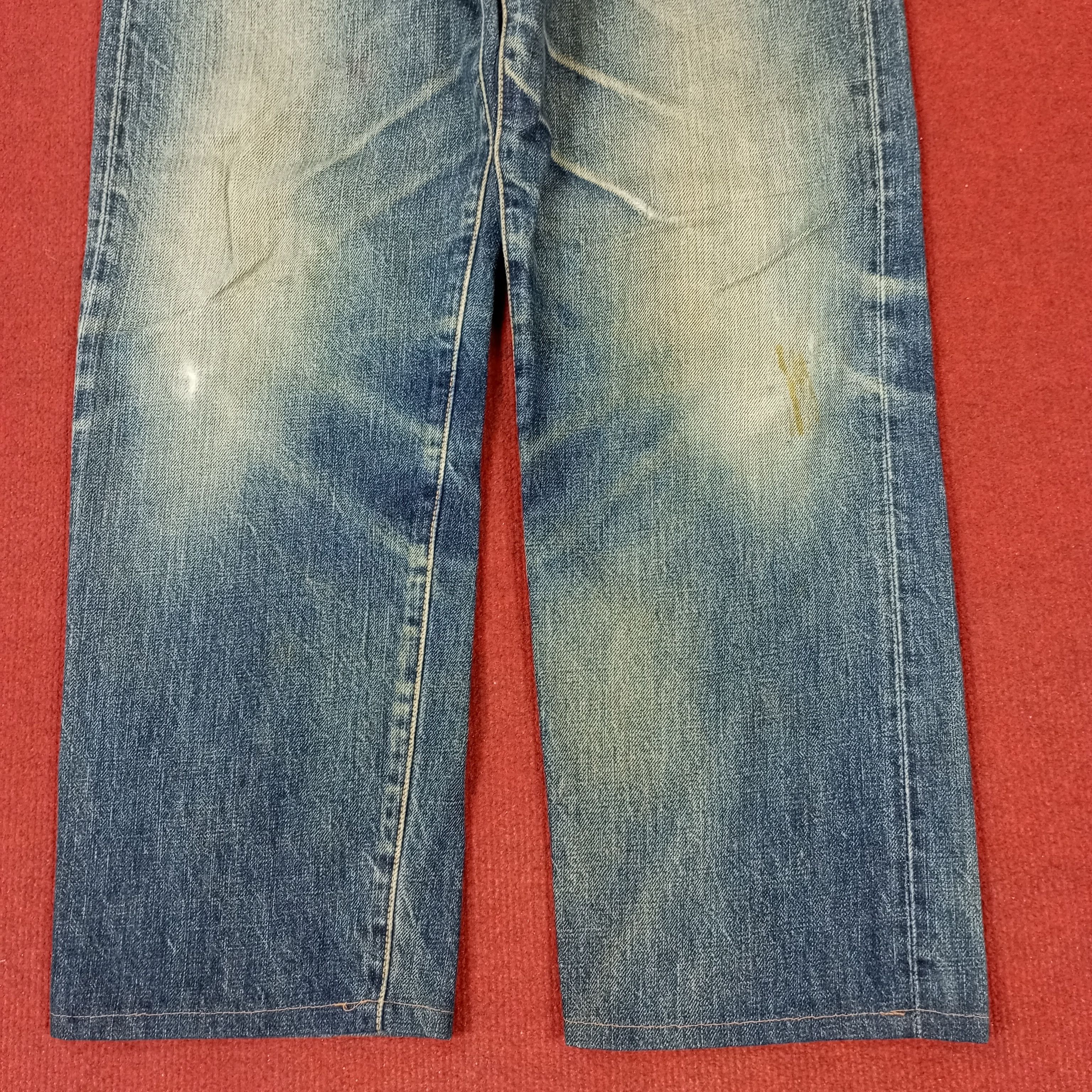 Evisu Evis Japanese Brand Fashion Style Custom Daicock Jeans Size US 28 / EU 44 - 6 Thumbnail