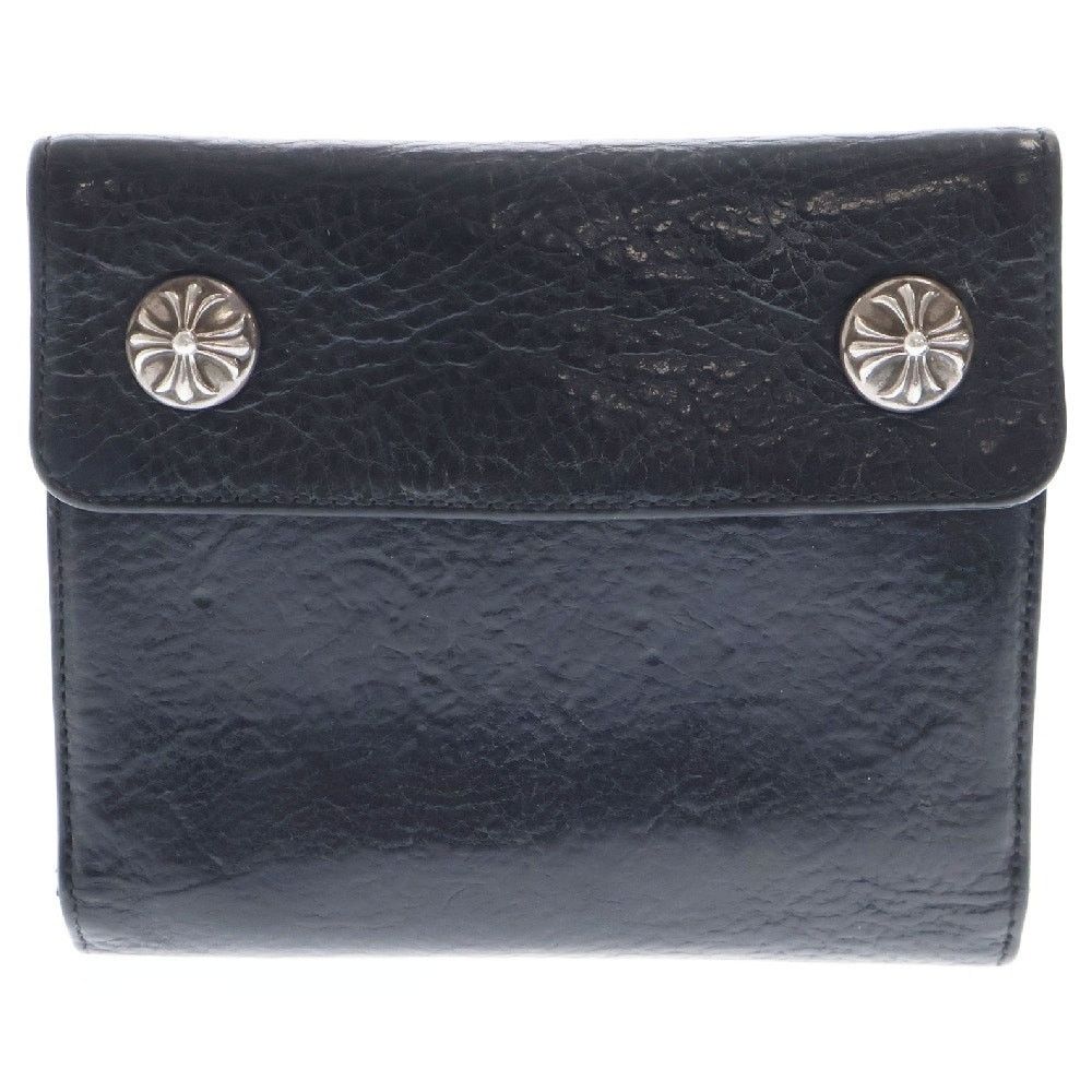 Chrome Hearts CHROME HEARTS Big Spoon Black Leather Wallet Size ONE SIZE - 1 Thumbnail