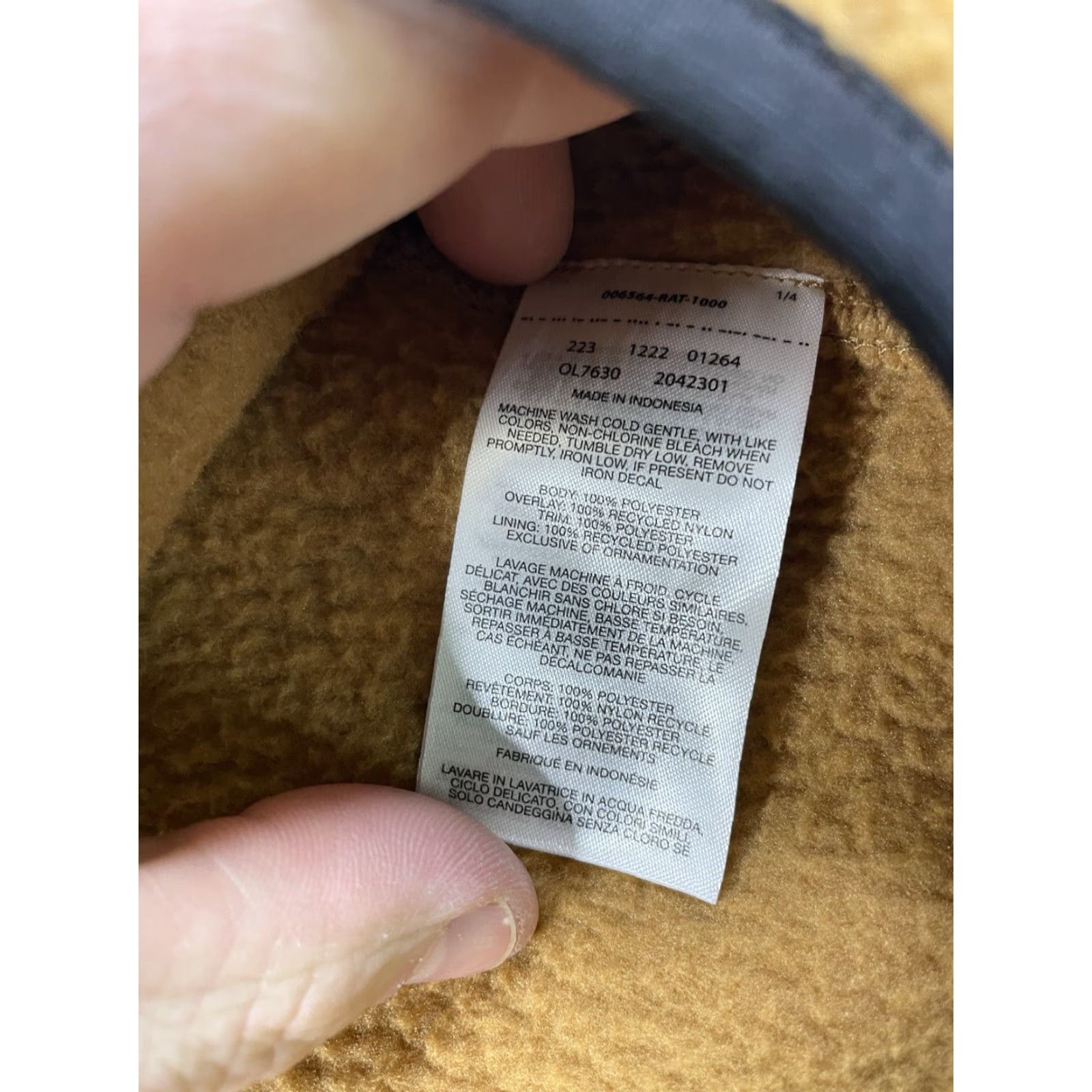 Mountain Hardwear Mountain Hardwear Women's HiCamp Fleece Long Full Zip Jacket Brown Size Medium Size M / US 6-8 / IT 42-44 - 4 Thumbnail