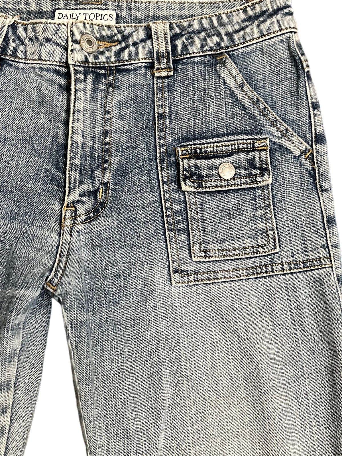Japanese Brand × Vintage Vintage Daily Topics Flare Bush pants Size US 30 / EU 46 - 3 Thumbnail