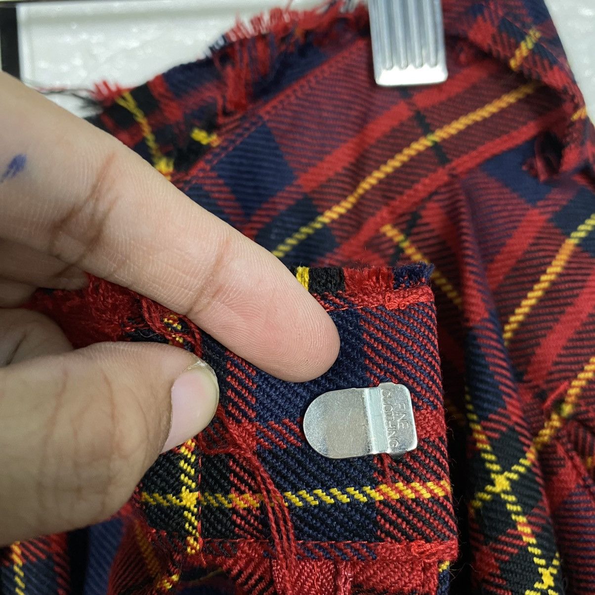 Comme des Garcons 🔥AD2005 Vintage Harem Pants Comme Des Garcons Plaid Tartan Size US 28 / EU 44 - 16 Thumbnail
