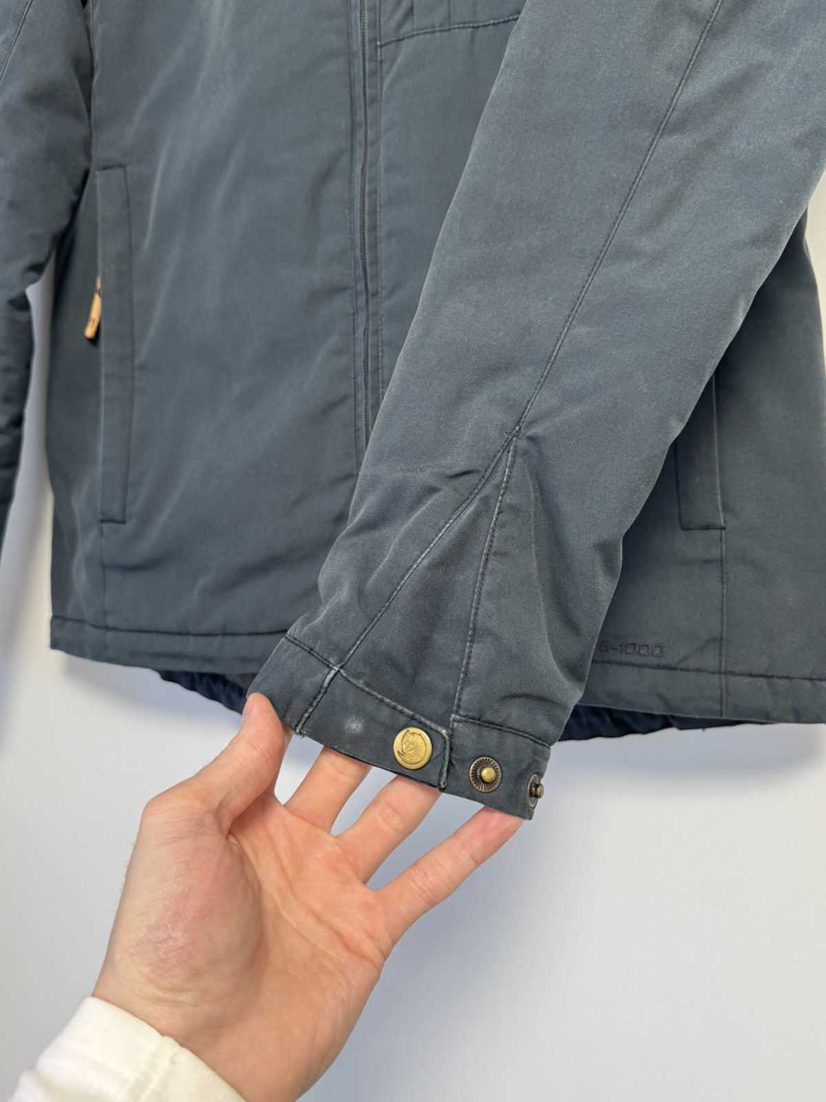 Fjallraven Fjallraven G1000 Kiruna Padded Jacket Full Zip Hooded Size S / US 4 / IT 40 - 9 Thumbnail