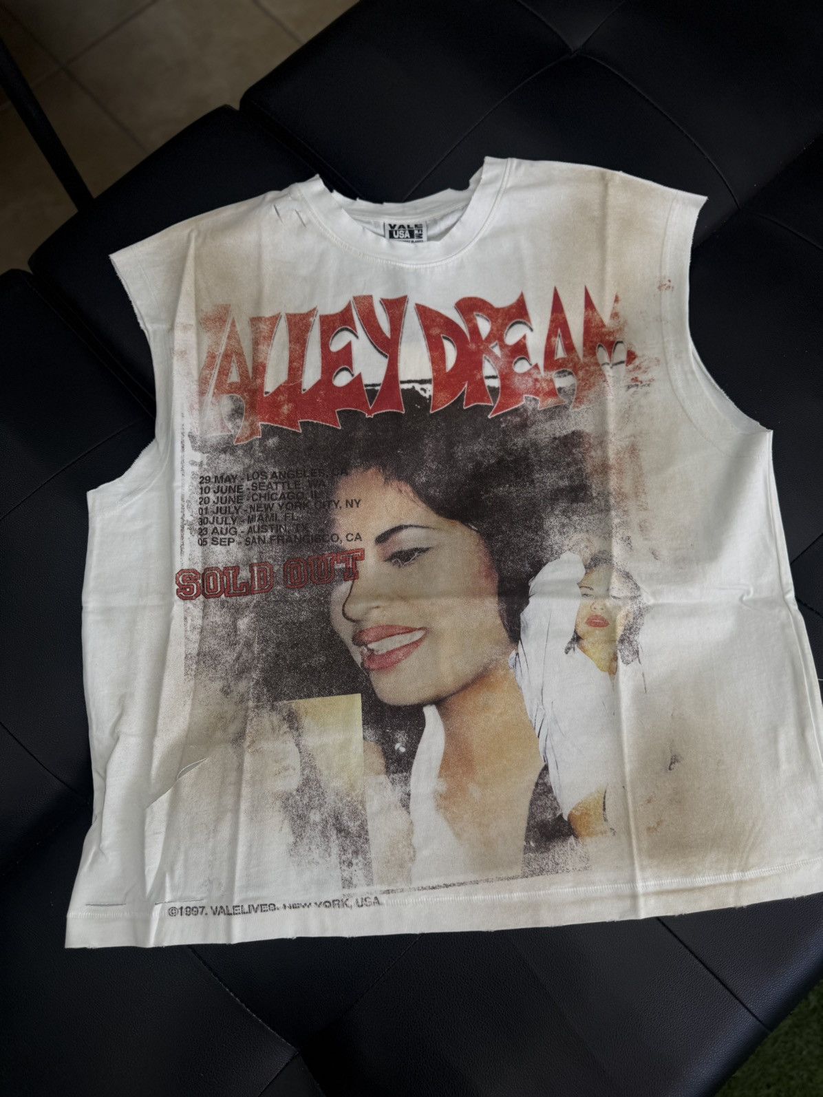 Vale Valley Sleeveless Tanktop LA Muscle Tee (Medium) NEW Size US M / EU 48-50 / 2 - 4 Thumbnail