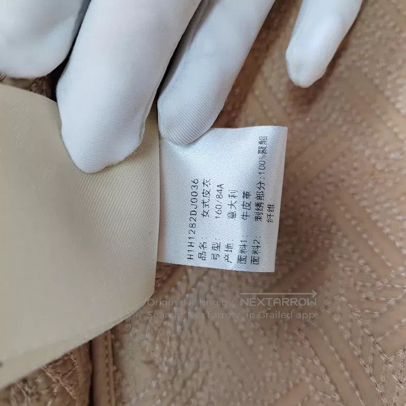 Hermes Hermes Cowhide Leather Women's Jacket Size XS / US 0-2 / IT 36-38 - 6 Thumbnail