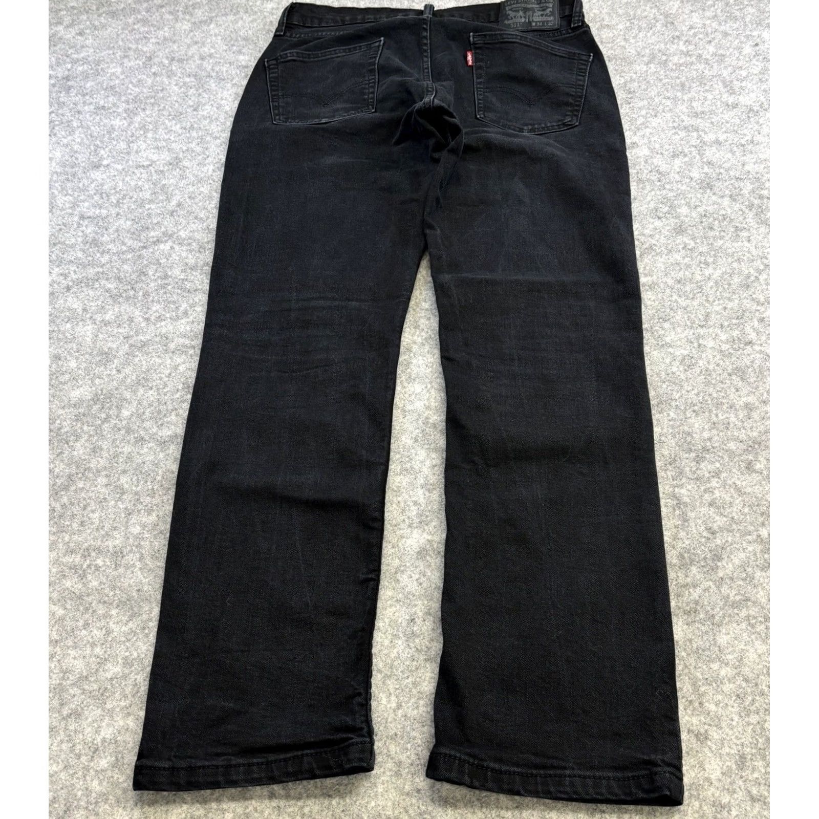 Levi's Levi's 511 Jeans W34" L31" Men Slim Zip Fly Black Used Denim 5-Pocket 34x31 Vintage N/A Size US 34 / EU 50 - 4 Thumbnail