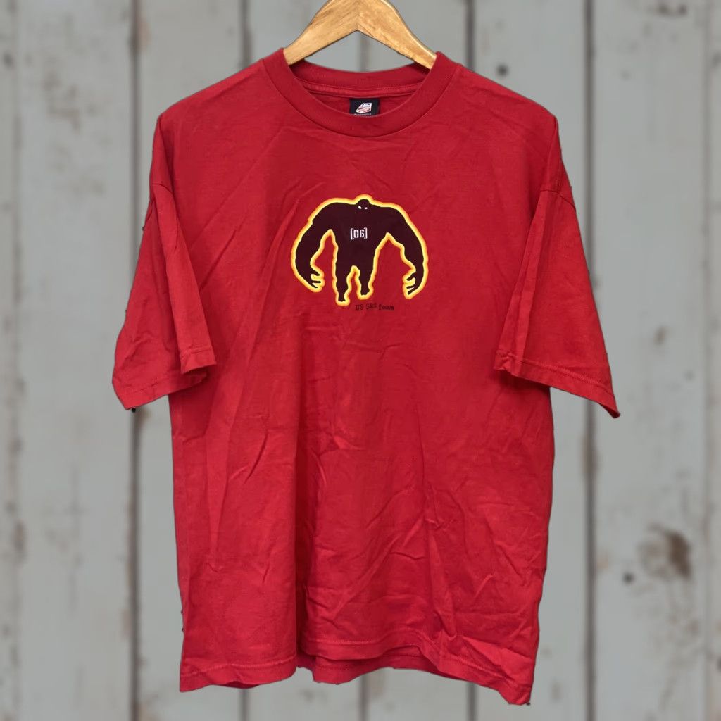Vintage US Ski Team Olympics T-Shirt Mens XL Red Short Sleeve Winter 2006 Gorilla? Size US XL / EU 56 / 4 - 1 Thumbnail