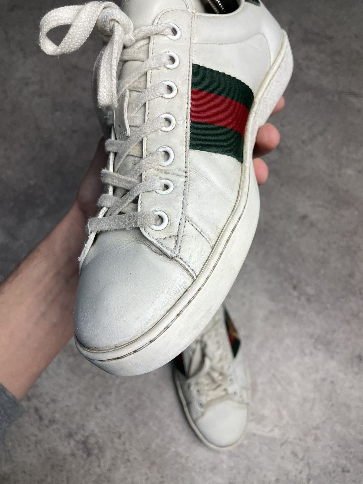 Gucci Gucci Ace Bee Sneakers Size US 8 / EU 41 - 5 Thumbnail