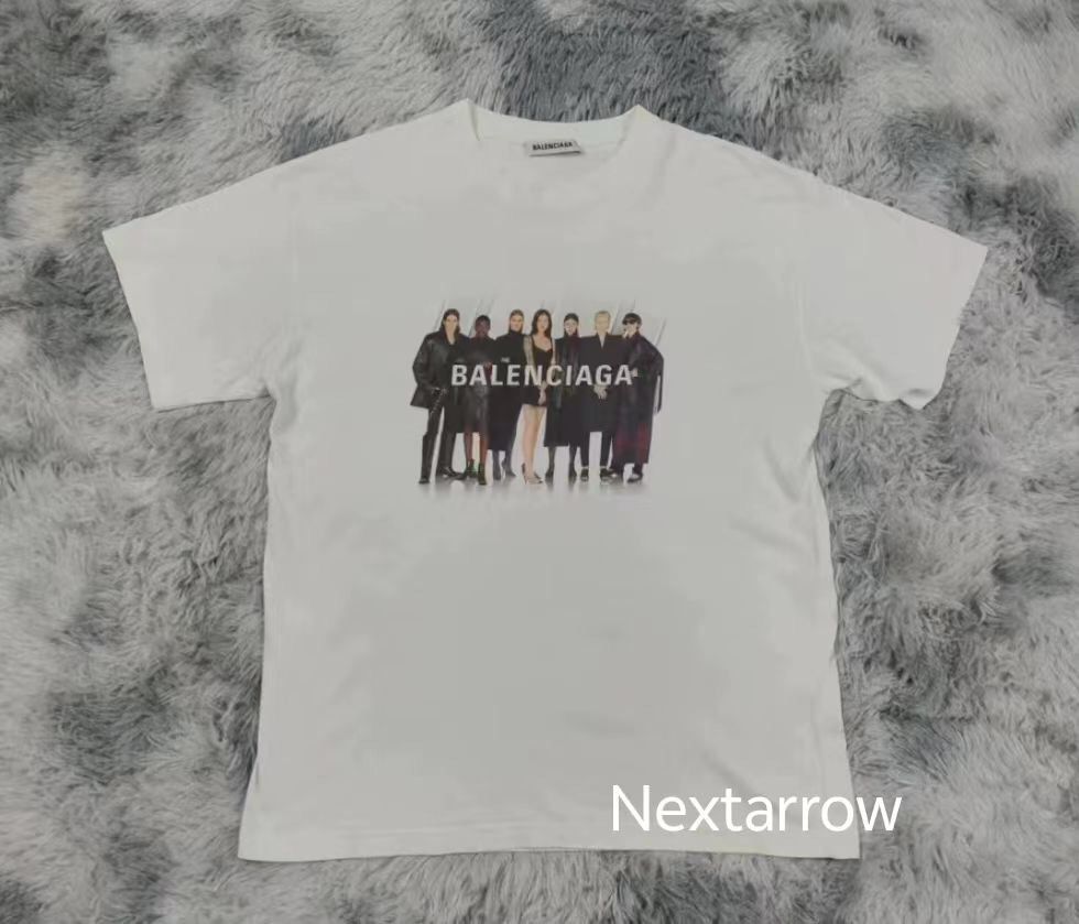 Balenciaga Balenciaga Band short sleeved 2410-Nextarrow Size US M / EU 48-50 / 2 - 1 Thumbnail