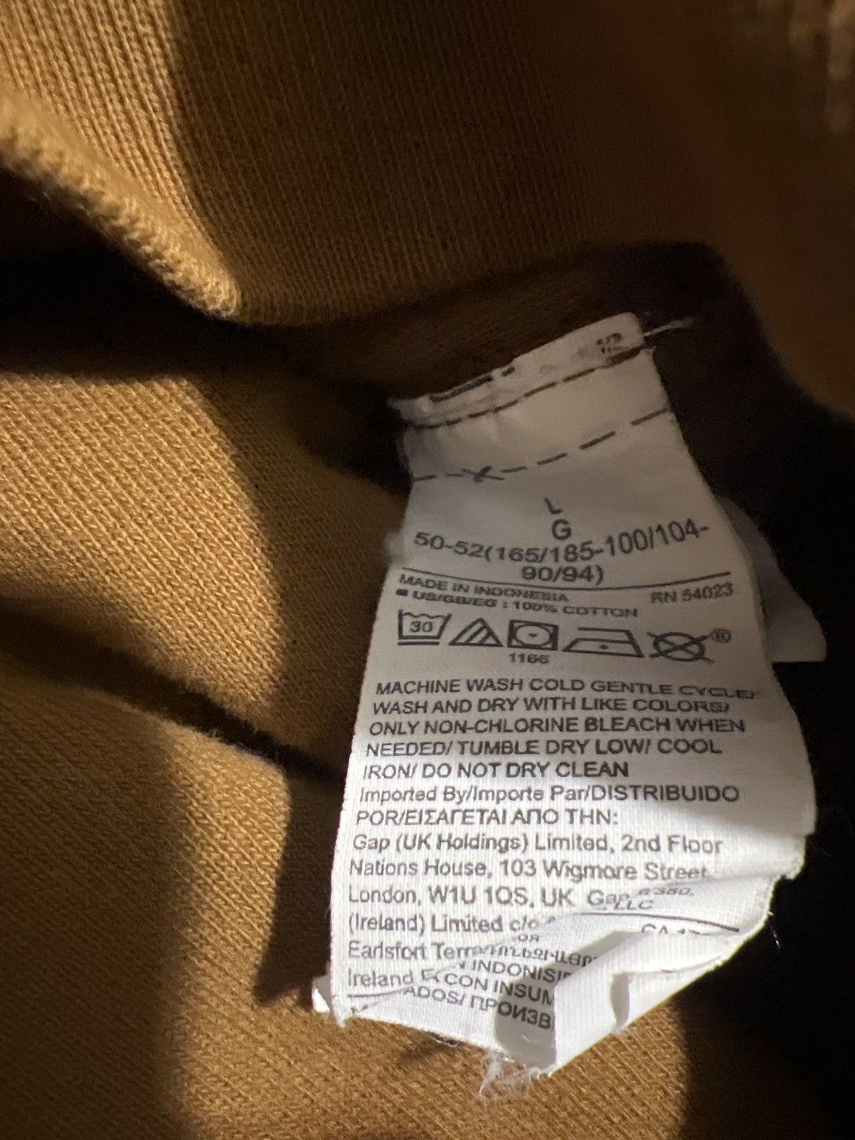 Gap × Kanye West Yeezy x Gap Hoodie Size US L / EU 52-54 / 3 - 4 Thumbnail