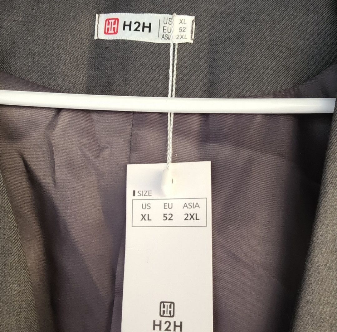 Other Slim NWT New With Tags H2H Slim Fit Gray Men's Vest Size XL Size US XL / EU 56 / 4 - 2 Thumbnail