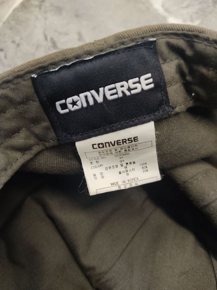 Converse Vintage Converse Cap Hat Size ONE SIZE - 5 Thumbnail