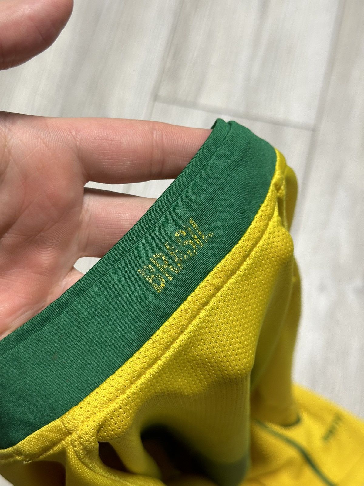 Nike × Vintage Nike Brazil #10 National Team Home Soccer Jersey Football Size US S / EU 44-46 / 1 - 4 Thumbnail