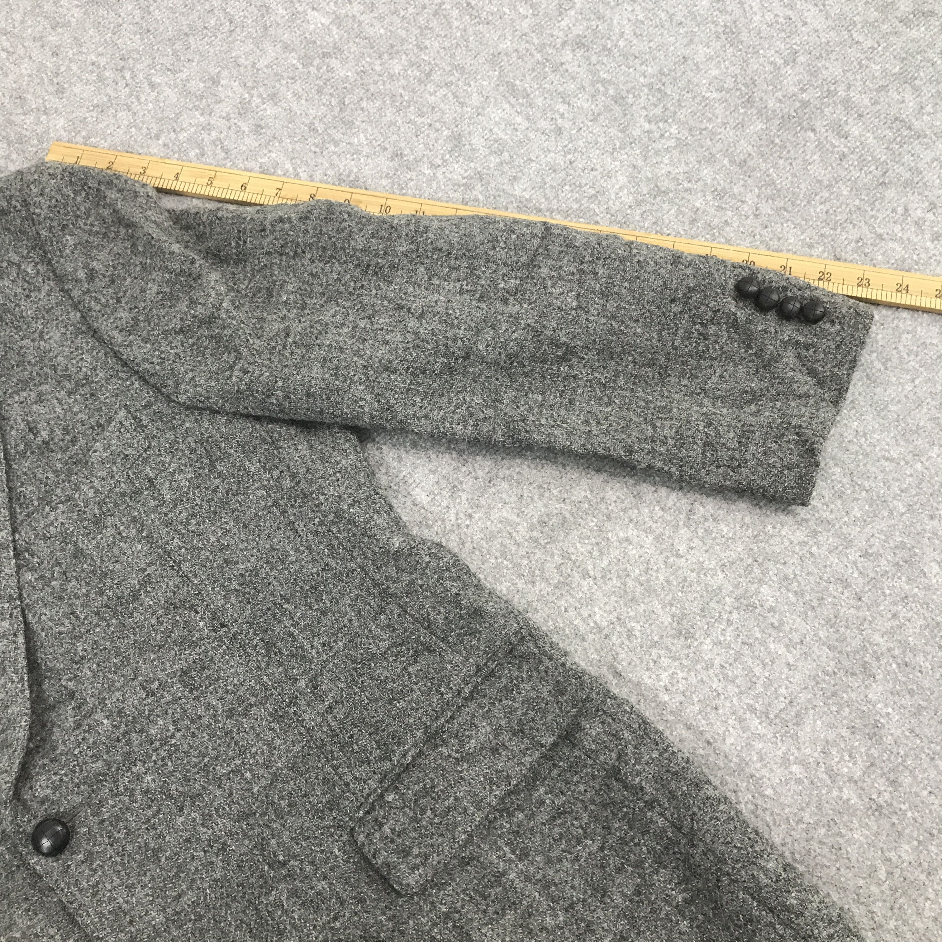 Harris Tweed × Vintage Rare harris tweed classic blazer gray jacket Size US L / EU 52-54 / 3 - 6 Thumbnail