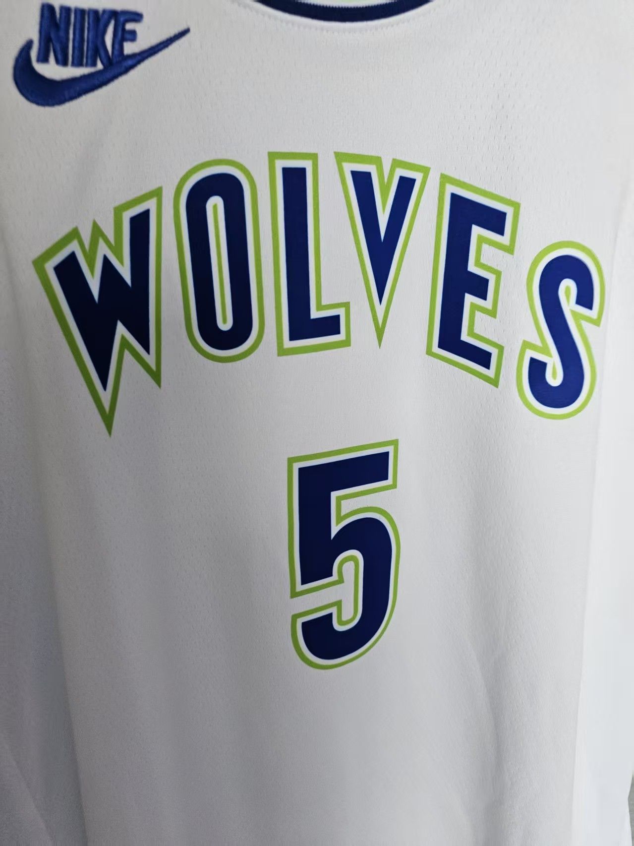 NBA Timberwolves 5 Anthony Edwards Jersey Small Size US S / EU 44-46 / 1 - 3 Thumbnail