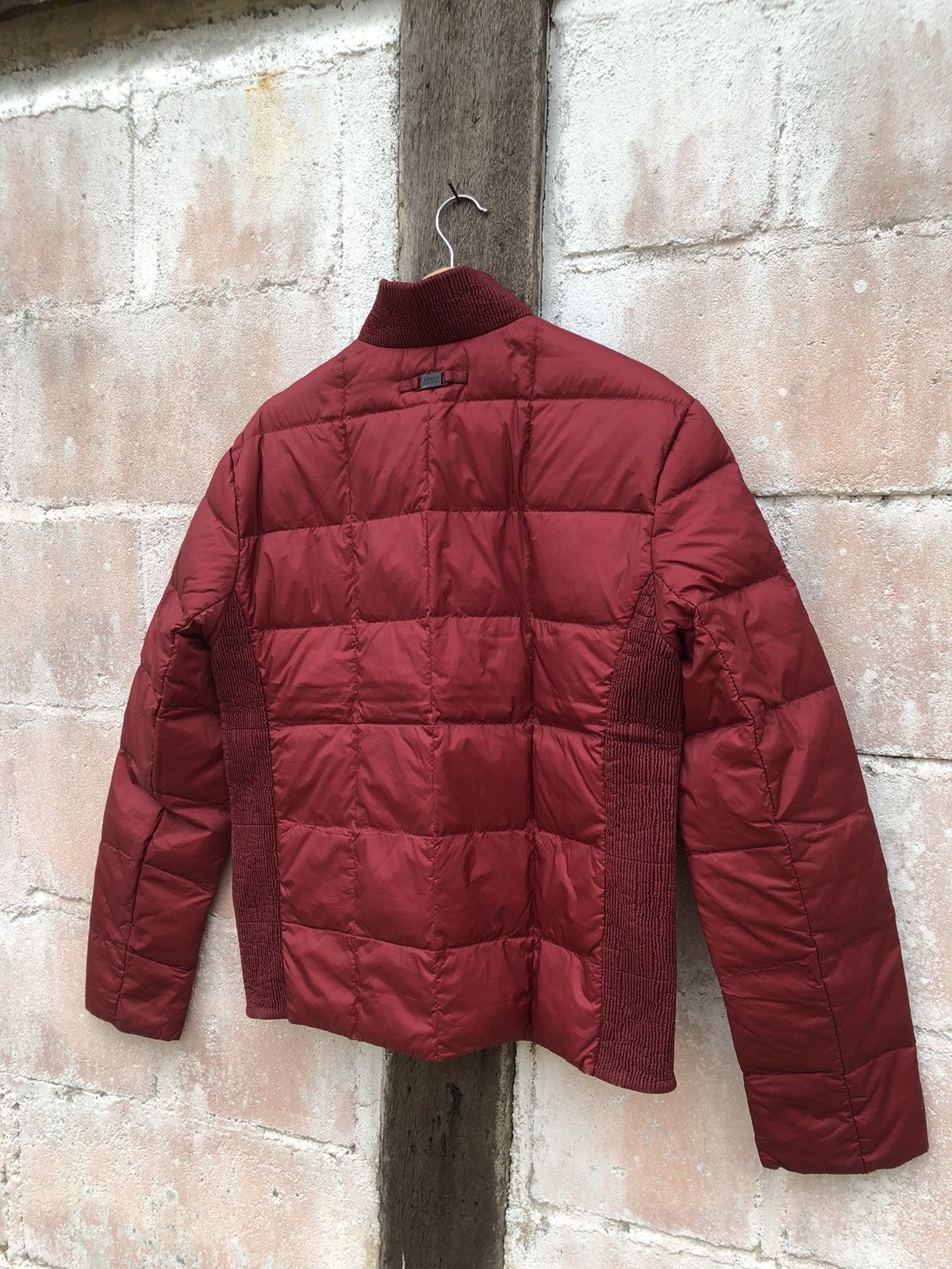 Armani × Armani Collezioni Red Puffer Jacket Armani Collezioni Real Down Size US M / EU 48-50 / 2 - 7 Thumbnail