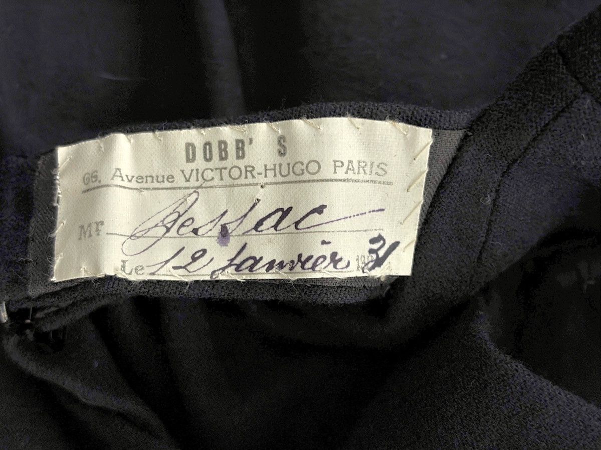 Other Vintage 30’s 1931 Paris Dobb’s Wool Trousers W30 Archive Size US 30 / EU 46 - 2 Thumbnail